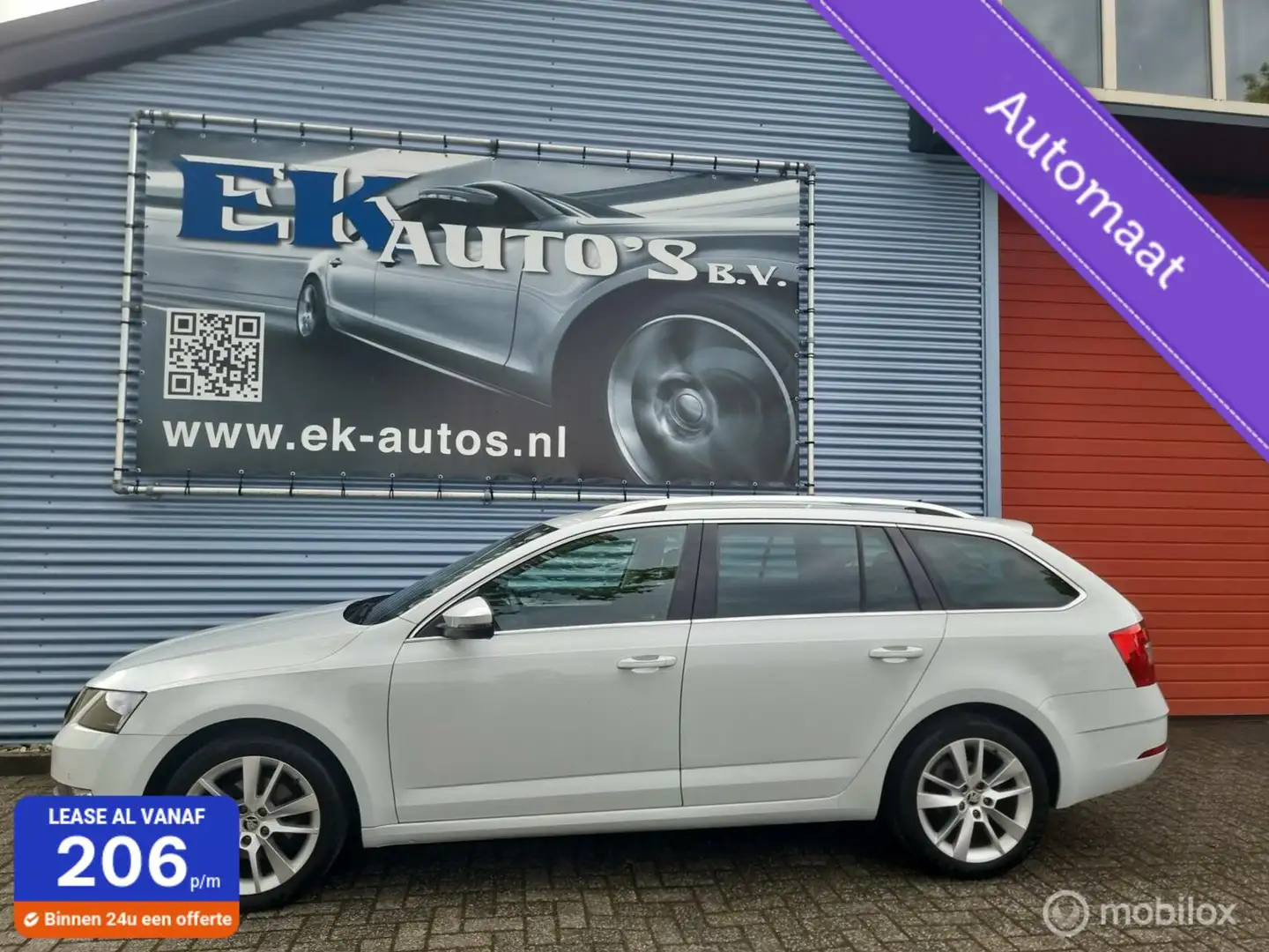 Skoda Octavia Combi 1.0 TSI Style Business Sport DSG-7. Vol! Wit - 1