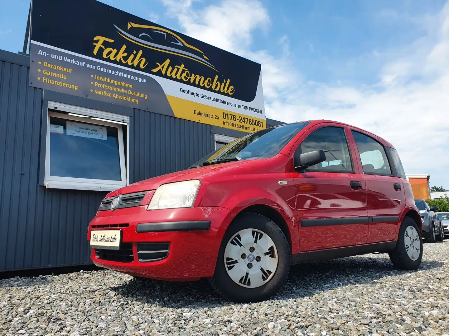 Fiat Panda 1.2 8V Dynamic 8fach bereift TÜV06/2026 Red - 1