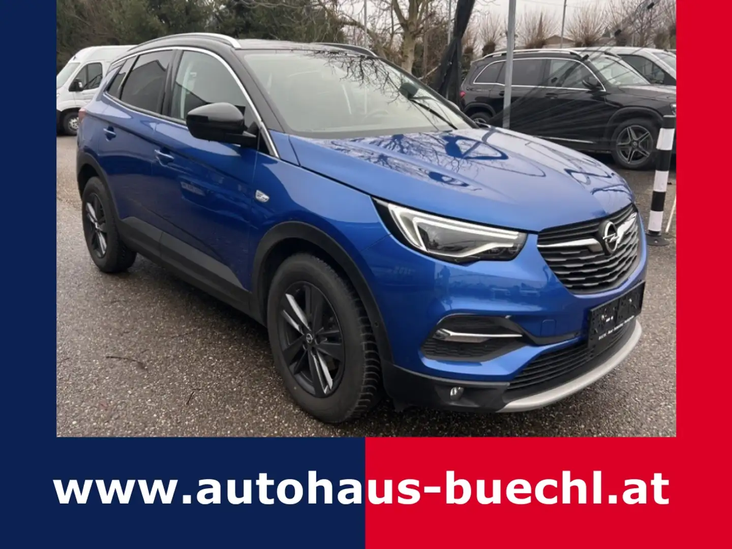 Opel Grandland X 1,2 Turbo Opel 2020 S/S Aut. Blau - 1