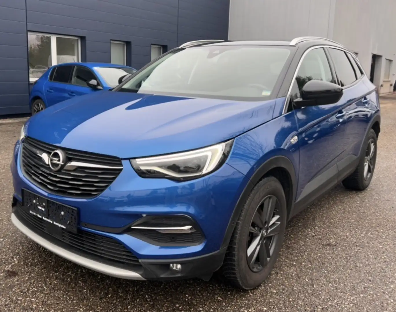 Opel Grandland X 1,2 Turbo Opel 2020 S/S Aut. Blau - 2
