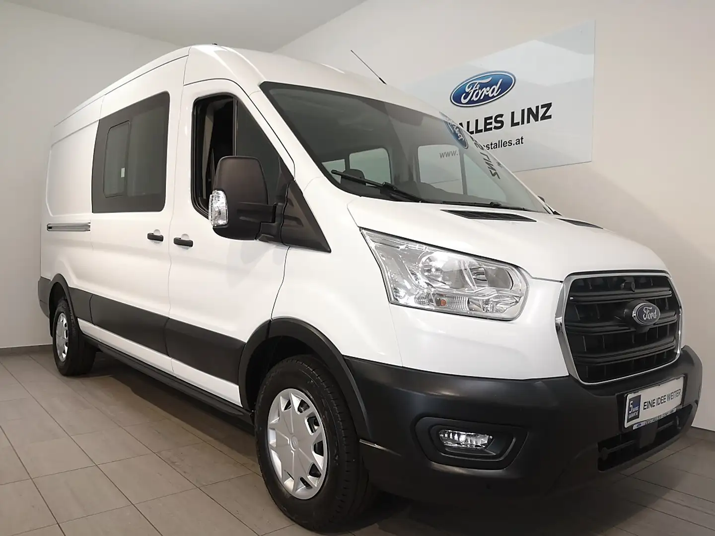 Ford Transit Transit Kasten DK 2,0 EcoBlue L2H2 350 Trend Weiß - 1