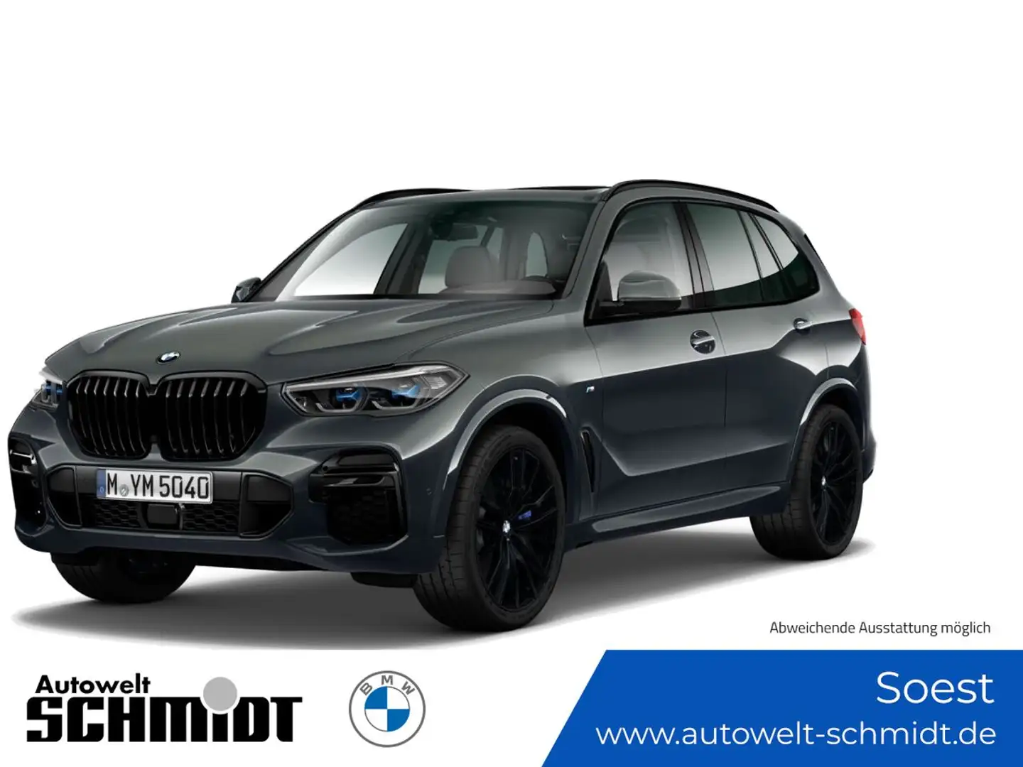 BMW X5 xDrive40d M Sportpaket + GARANTIE-bis-04.2028 Grau - 1