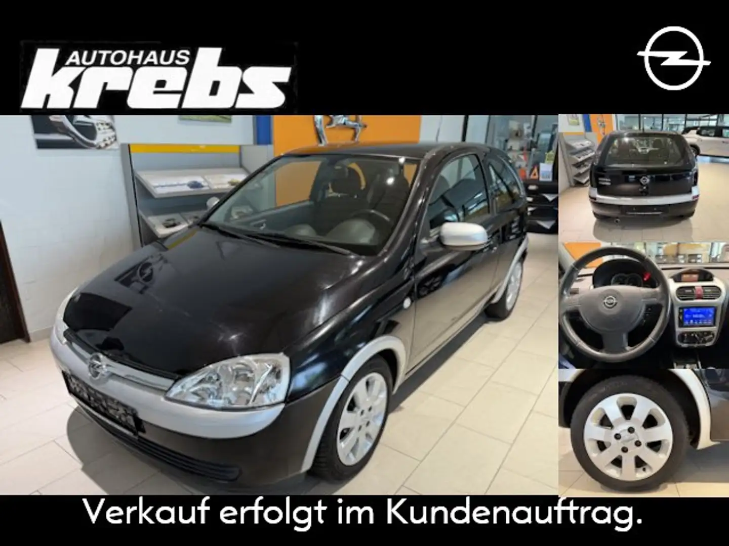 Opel Corsa Corsa 1.2 16V Black & Silver - MirrorLink Radio Schwarz - 1