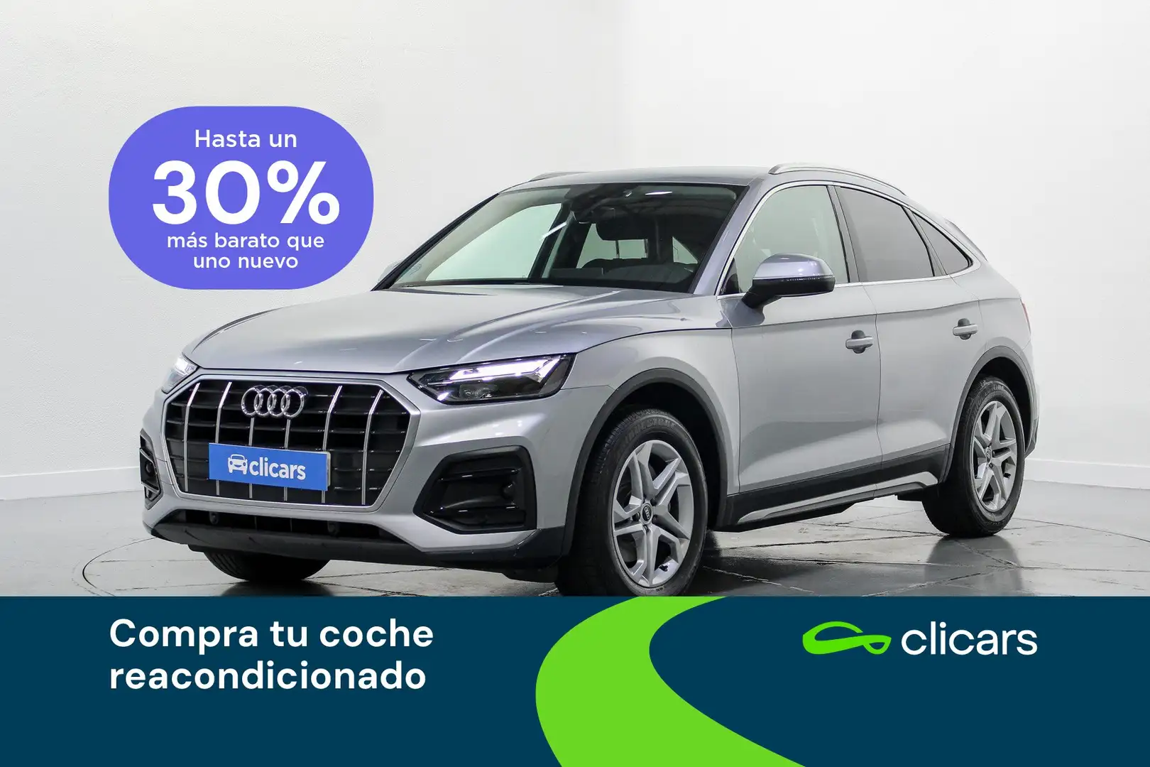 Audi Q5 Sportback 35 TDI Advanced S tronic Plateado - 1