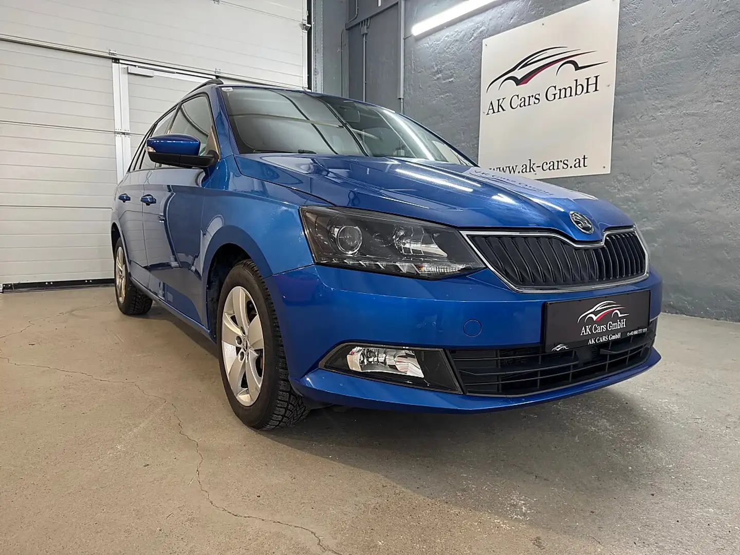 Skoda Fabia Combi Ambition 1,4 TDI Blau - 2