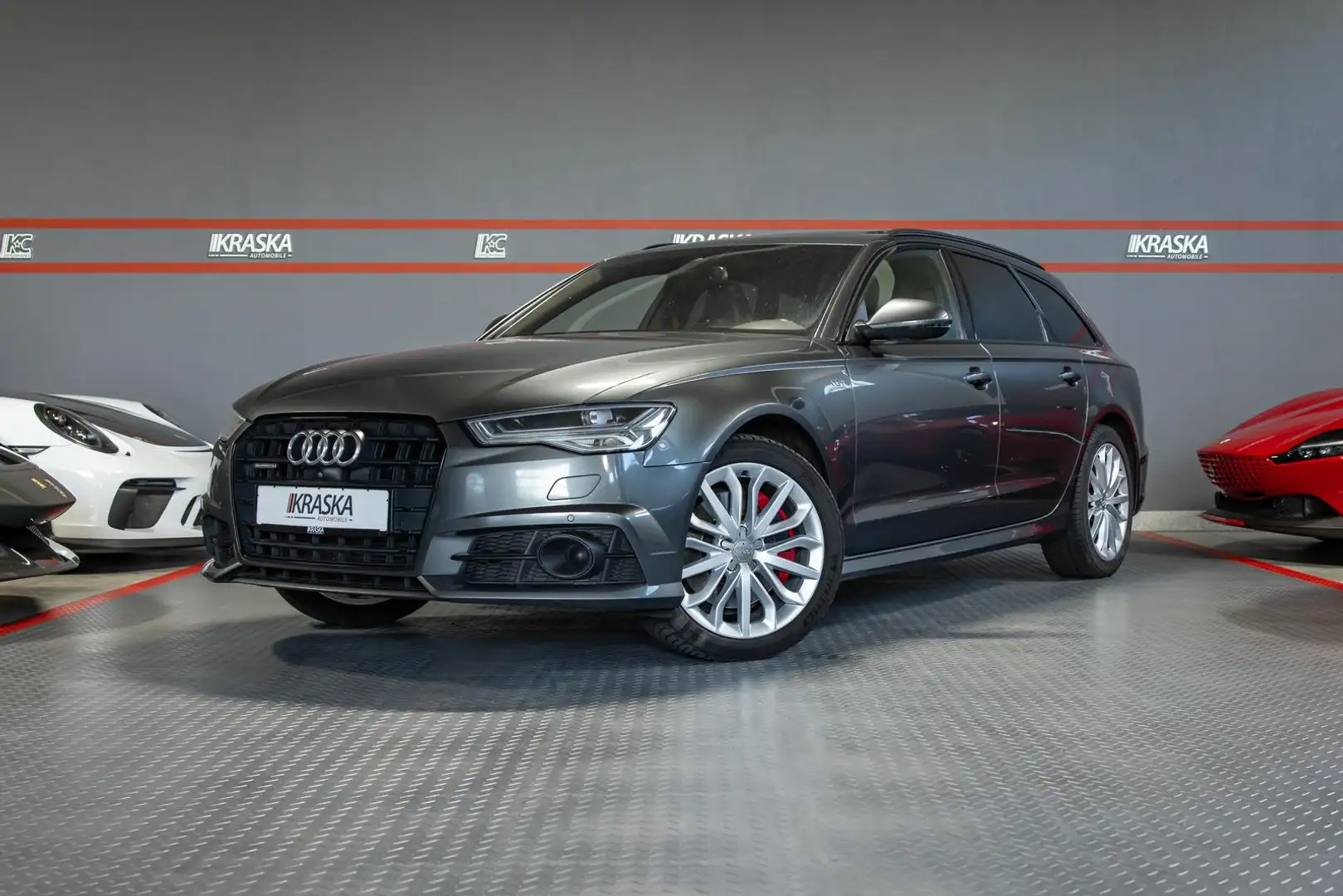 Audi A6 3.0 TDI quattro competition MATRIX AHK PANO Gris - 1