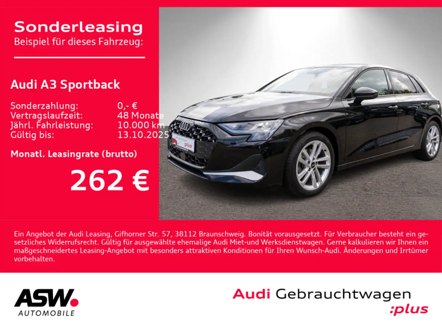 Audi A3 advanced 30TFSI Navi LED PDC SHZ VC Schwarz - 1