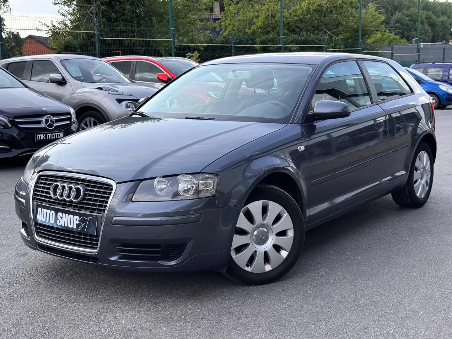 Audi A3 🟩1.9 DIESEL 105CV - AIRCO - CRUISE Grau - 1