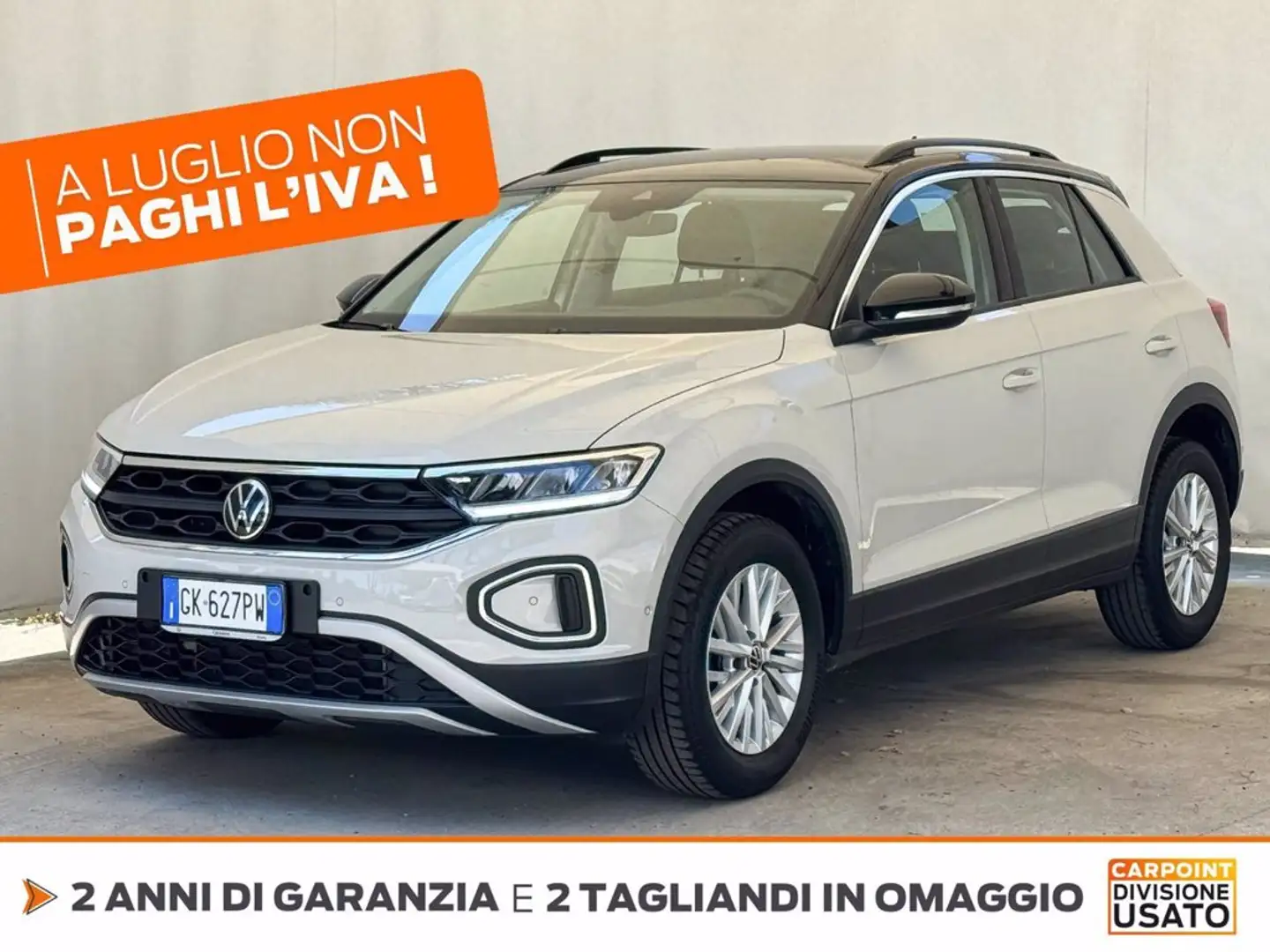 Volkswagen T-Roc 1.0 tsi life 110cv White - 1