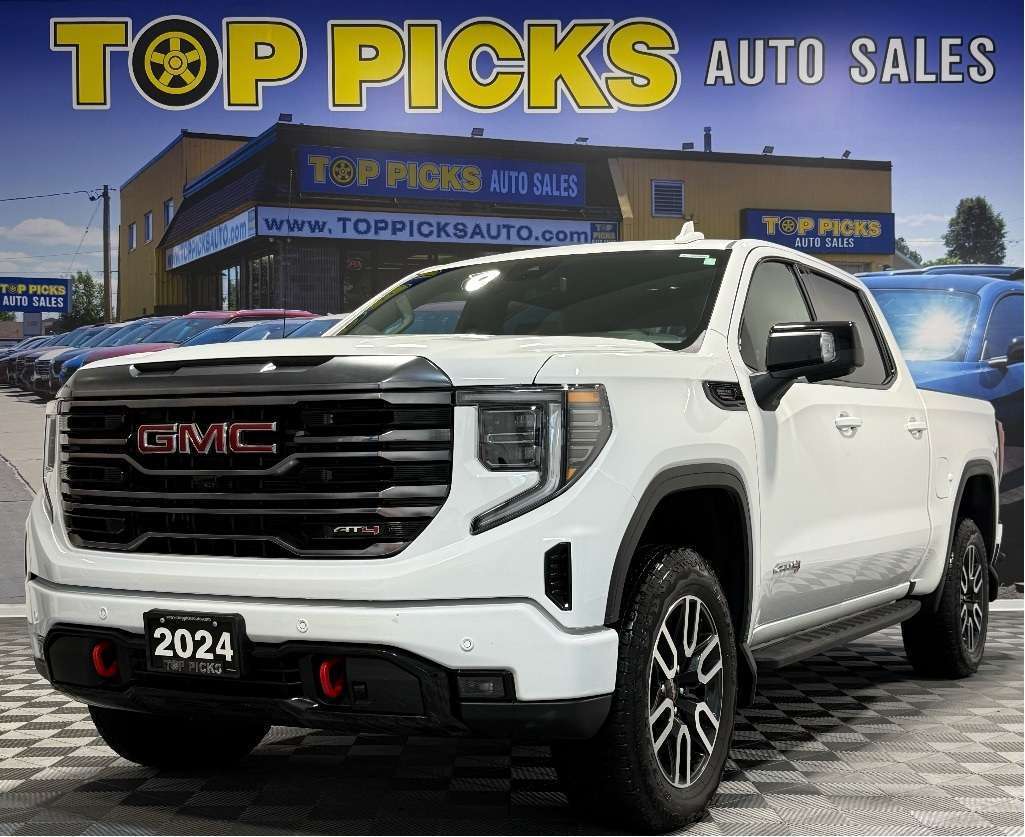 2024 GMC Sierra 1500 AT4, Fully Loaded, 3.0 Liter Diesel, Low Kms!