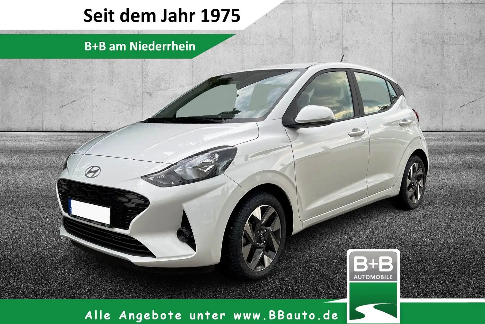Hyundai i10 1.0 Trend Alu SHZ PDC DAB Weiß - 1
