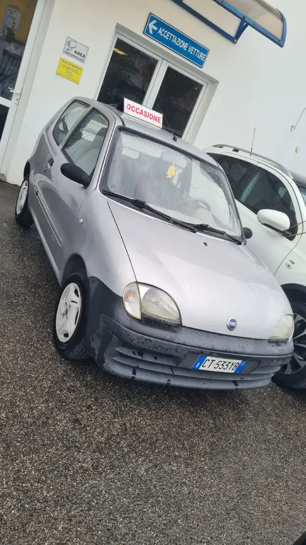 Fiat Seicento 1.1 Active abs Argent - 2
