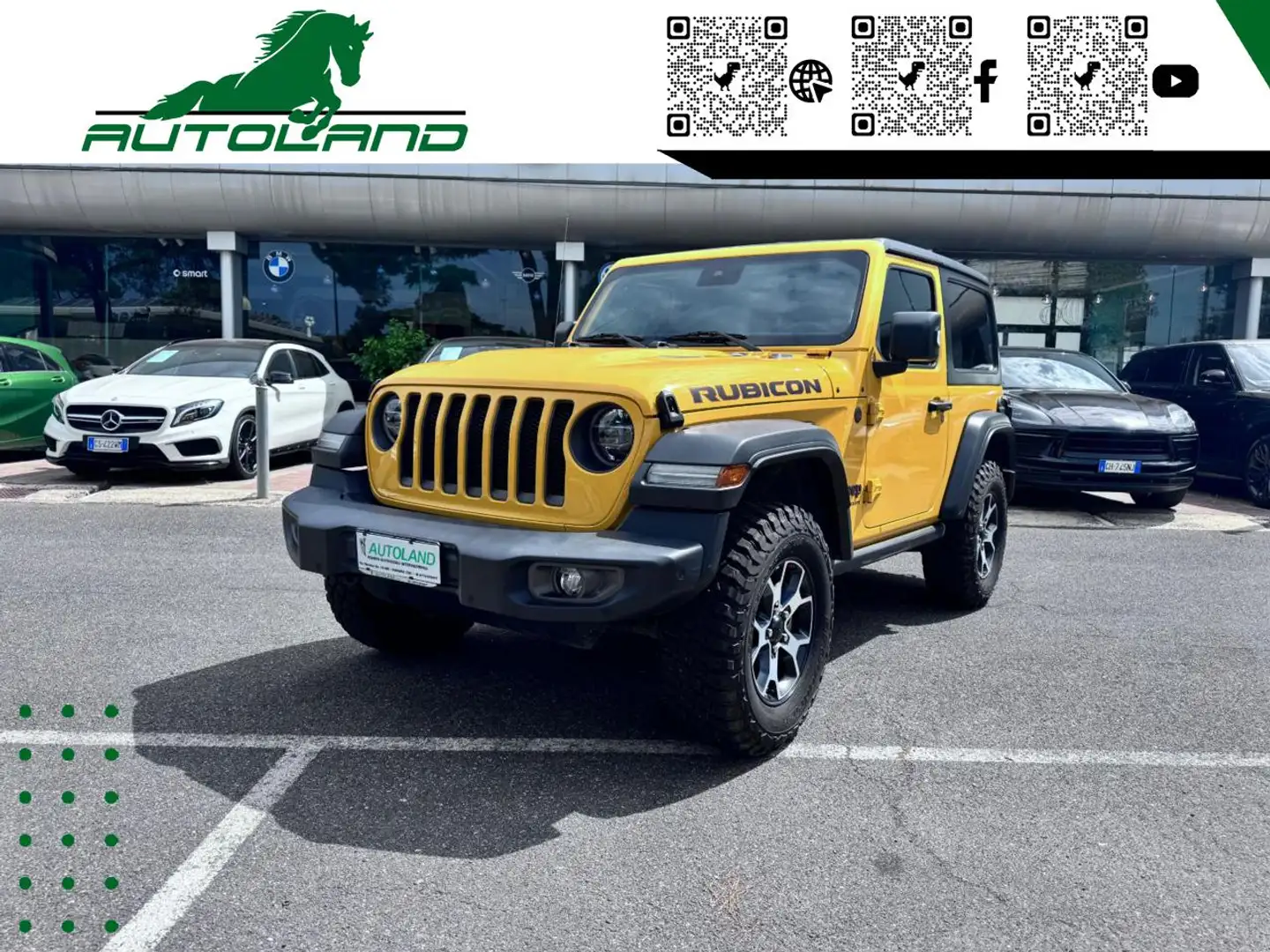 Jeep Wrangler 2.0 Turbo Rubicon Amarillo - 1