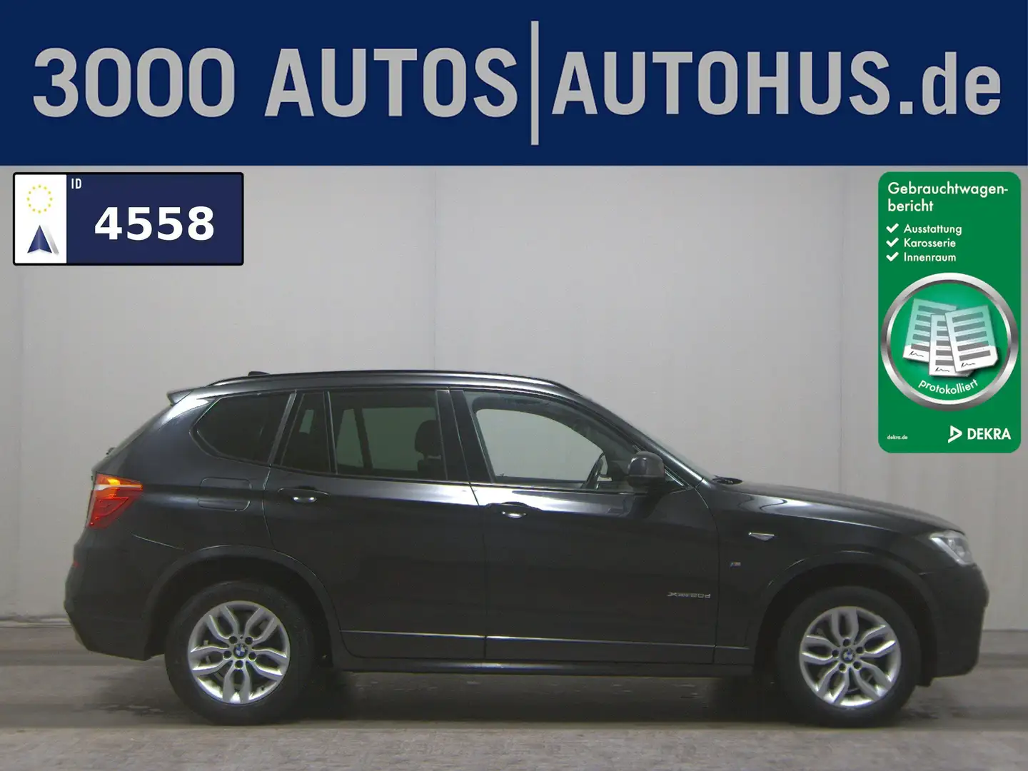 BMW X3 xDrive20d M-Sport Navi HuD Pano LED AHK HiFi Fekete - 1