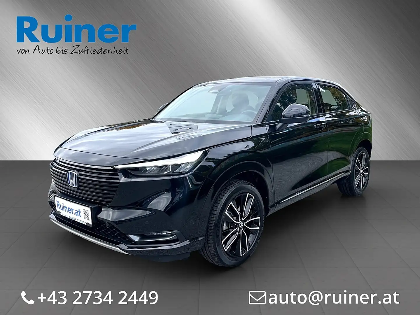 Honda HR-V 1,5 i-MMD Hybrid 2WD Advance Aut. Schwarz - 1