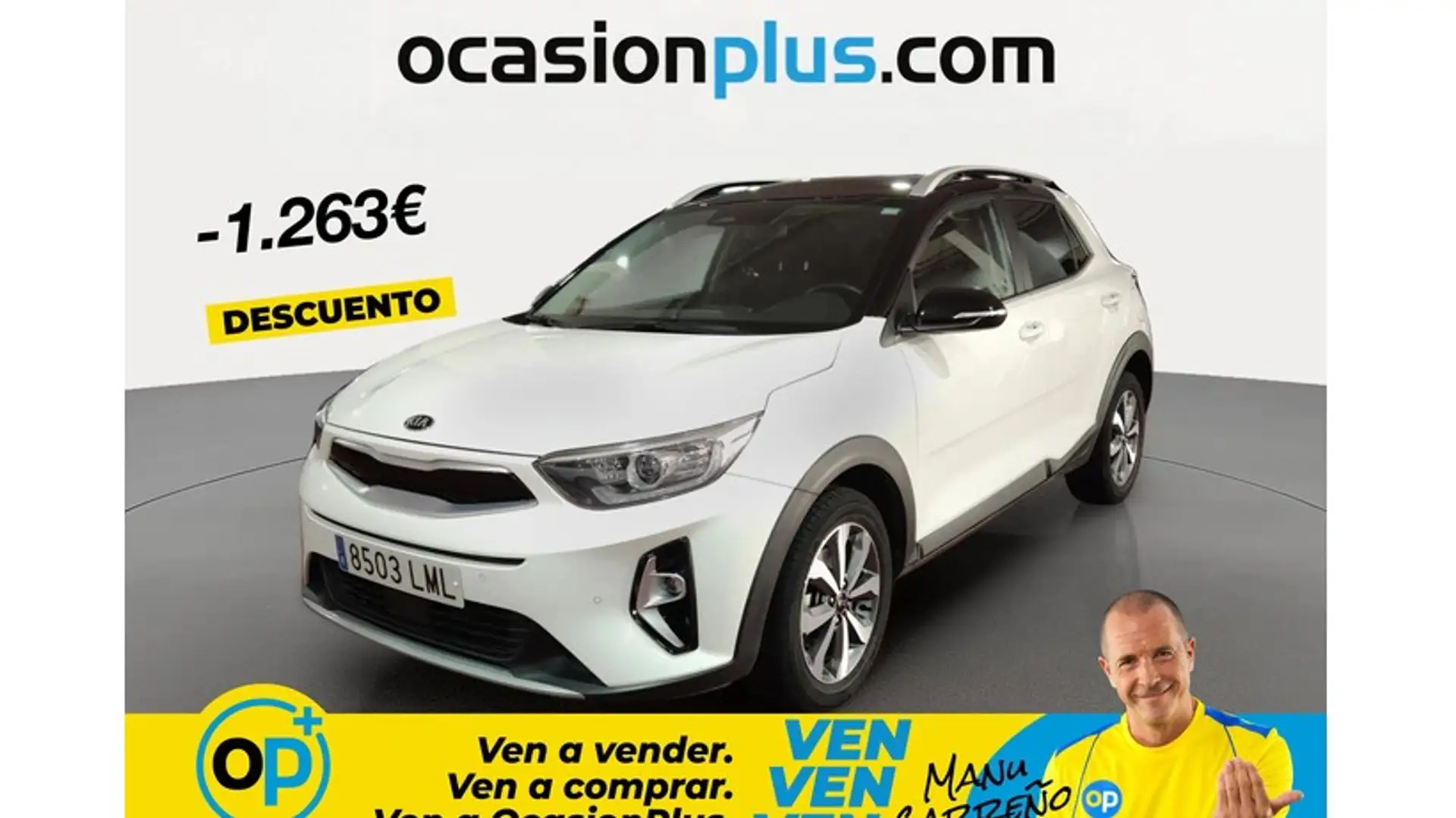 Kia Stonic 1.2 DPi Drive Blanco - 1