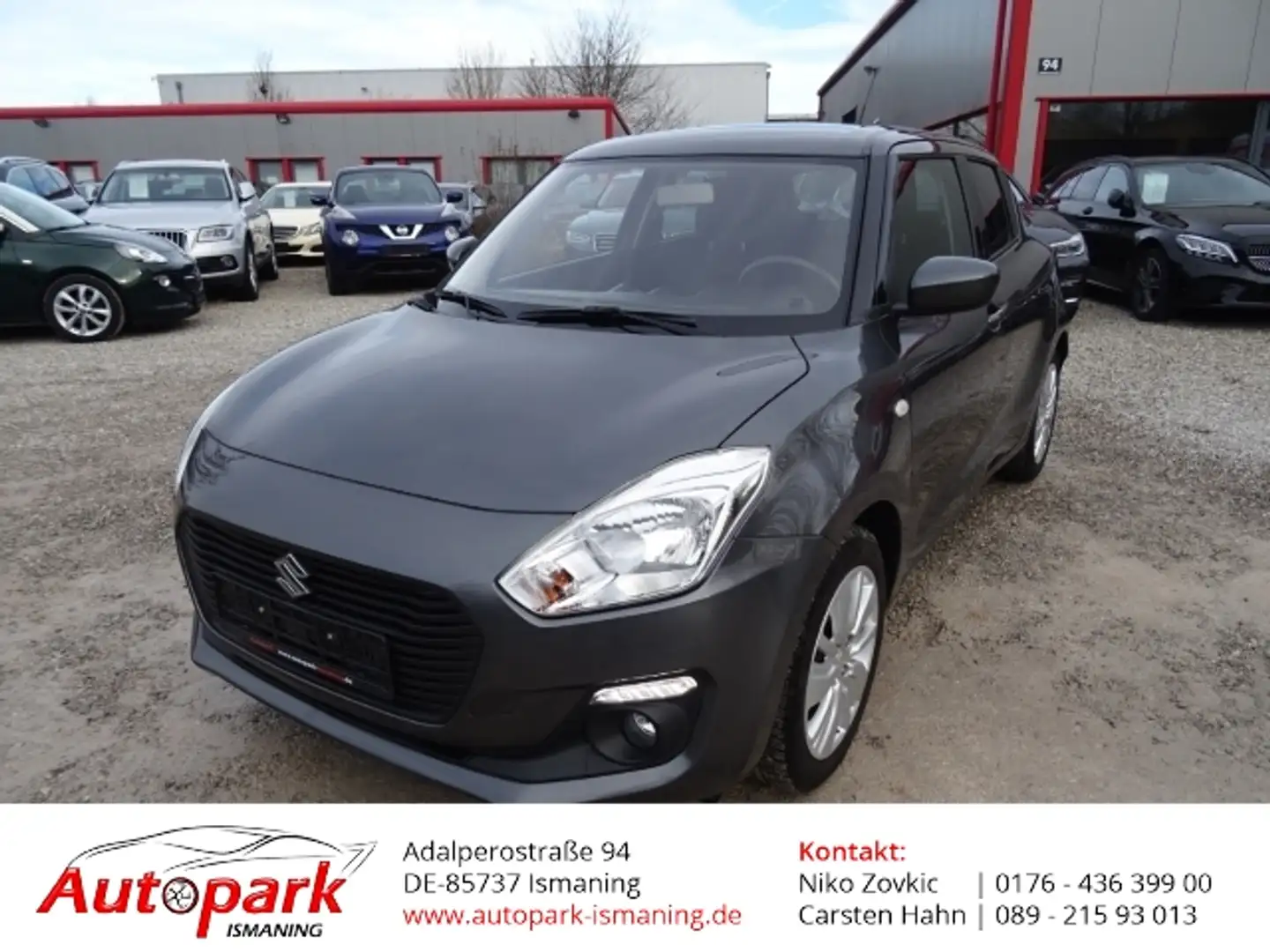 Suzuki Swift Club Comfort Basic 1.2 D Dualjet EU6d-T Lichtsensor eFH Gris - 1