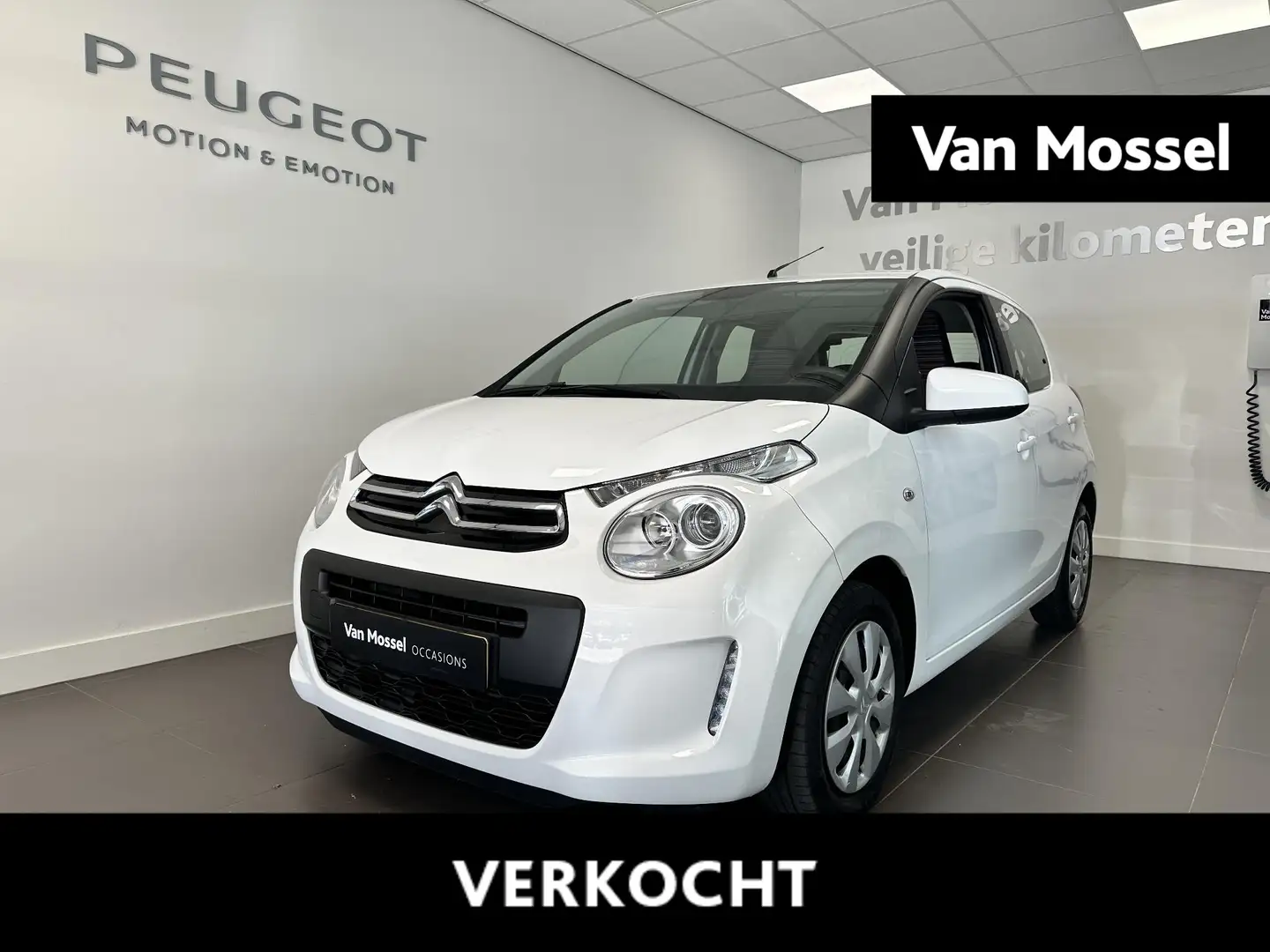Citroen C1 1.0 VTi Feel | Airco | Elektrische ramen | Zuinig! Blanco - 1