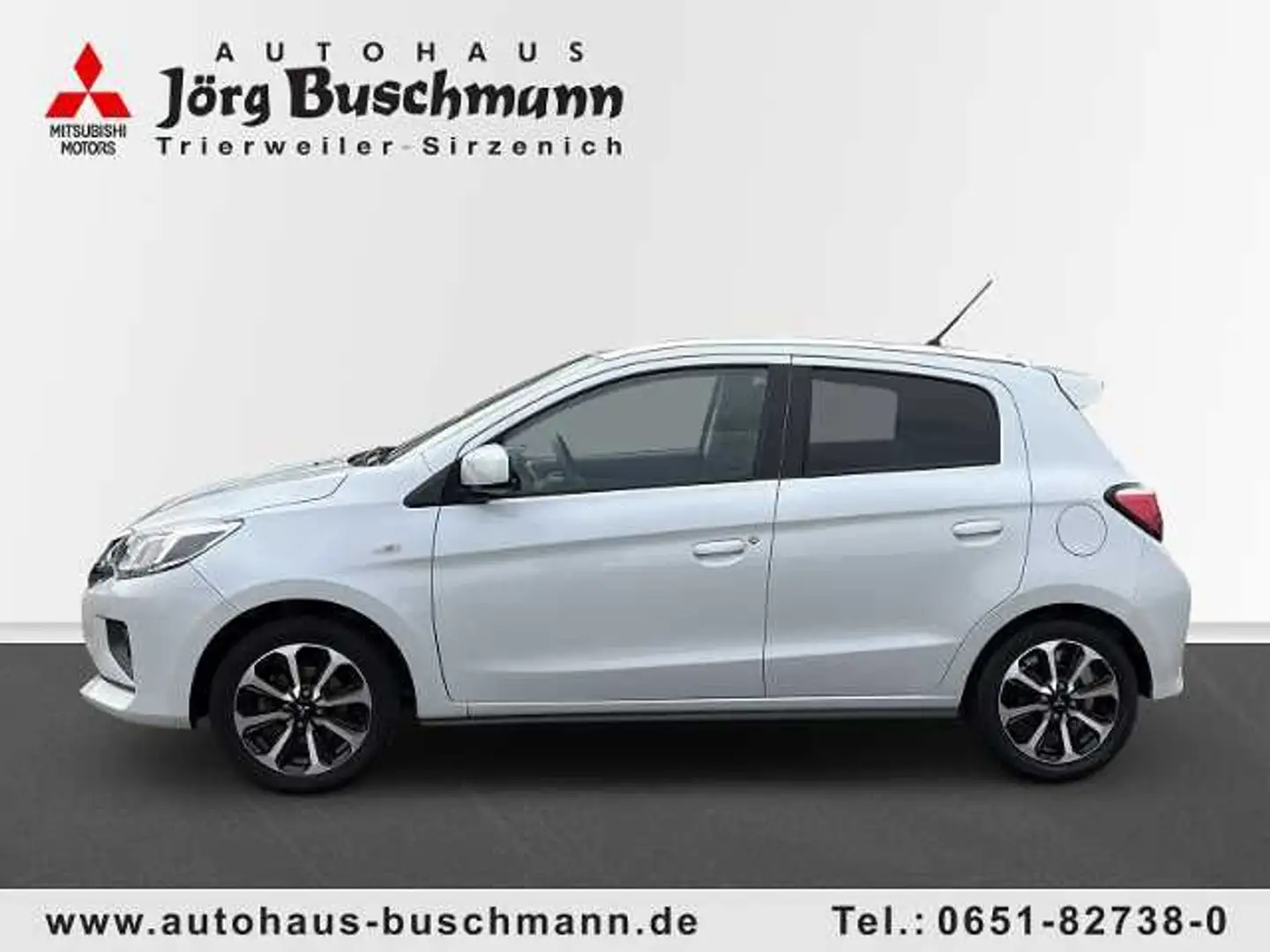 Mitsubishi Space Star 1,2 Select+, Klima,SHZ,RFK,DAB Blanc - 2