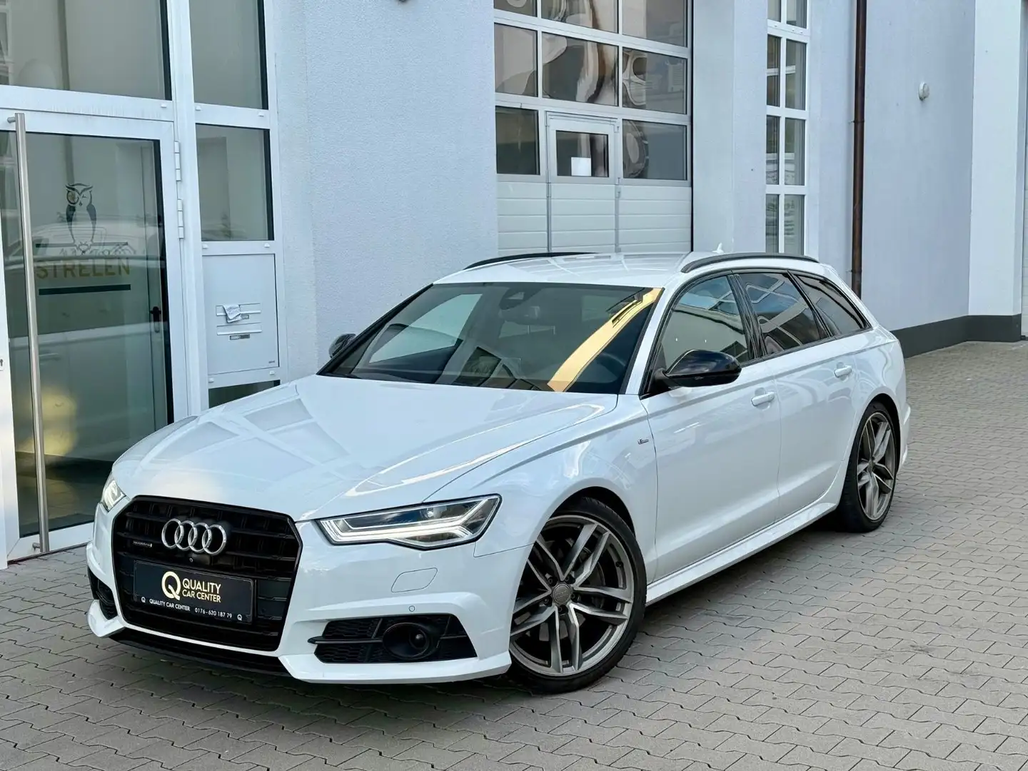 Audi A6 Avant 3.0 TDI Quattro S LINE PLUS BLACK EDITI Blanc - 2