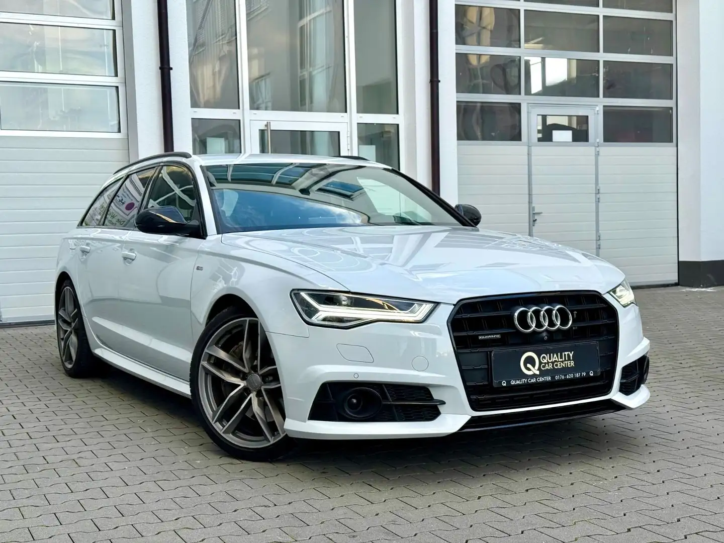 Audi A6 Avant 3.0 TDI Quattro S LINE PLUS BLACK EDITI Blanc - 1