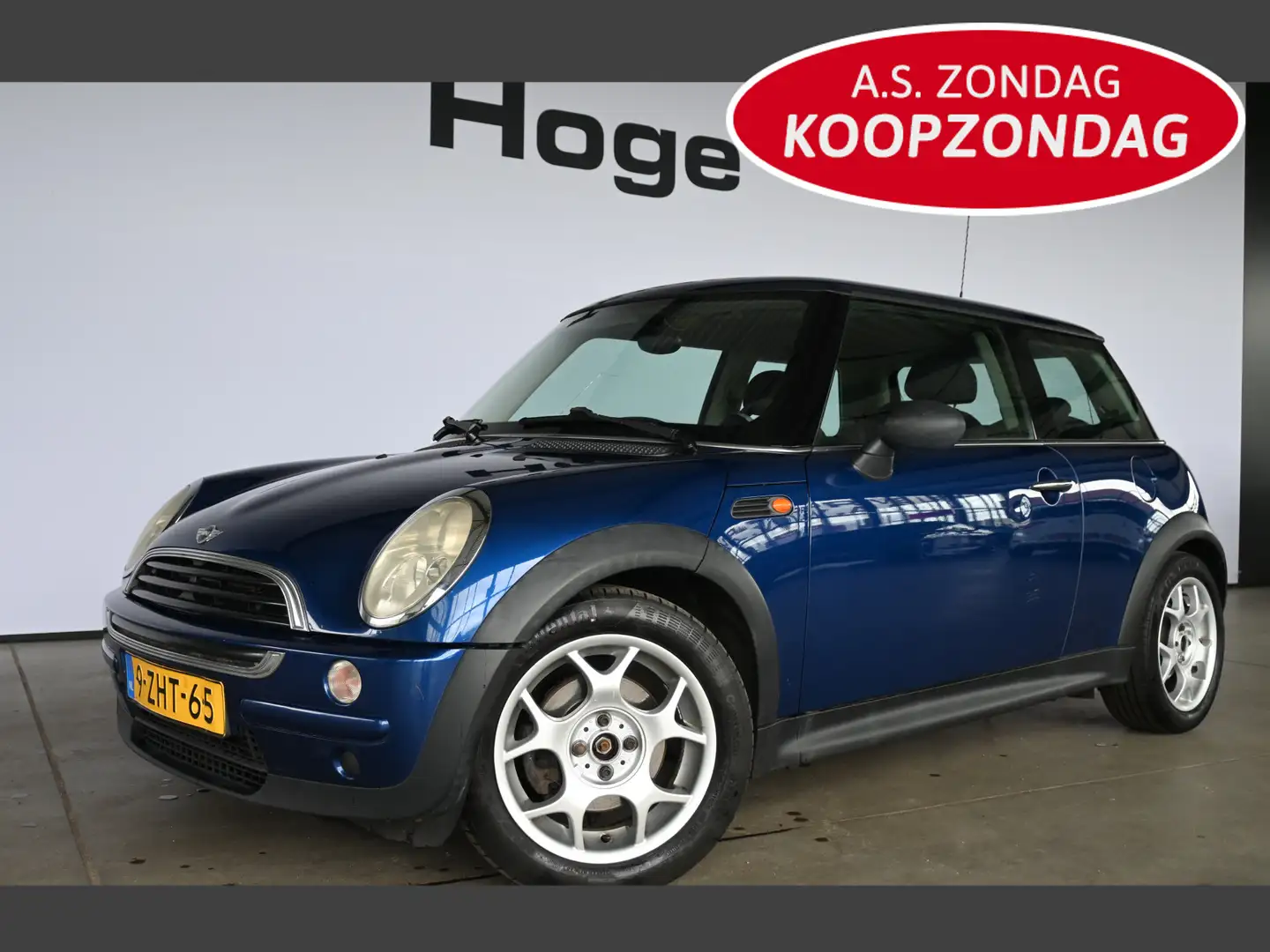 MINI One D Mini 1.4 Airco Elektrisch Pakket Lichtmetaal Rijkl Blauw - 1