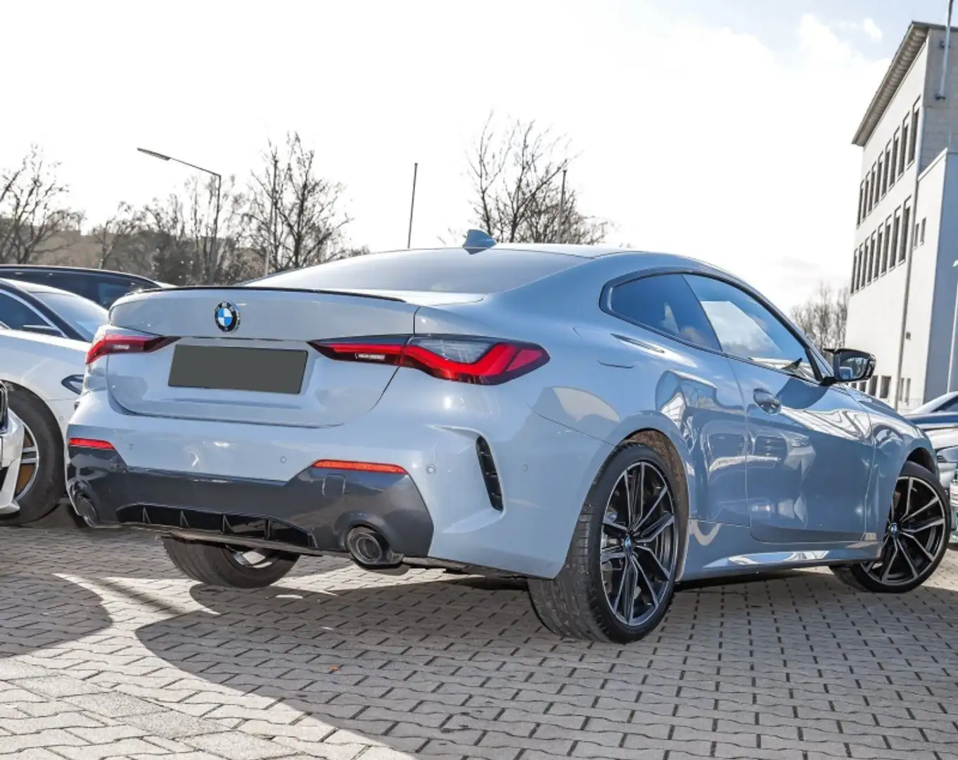 BMW 430 d 48V xDrive Coupé Msport Grigio - 2