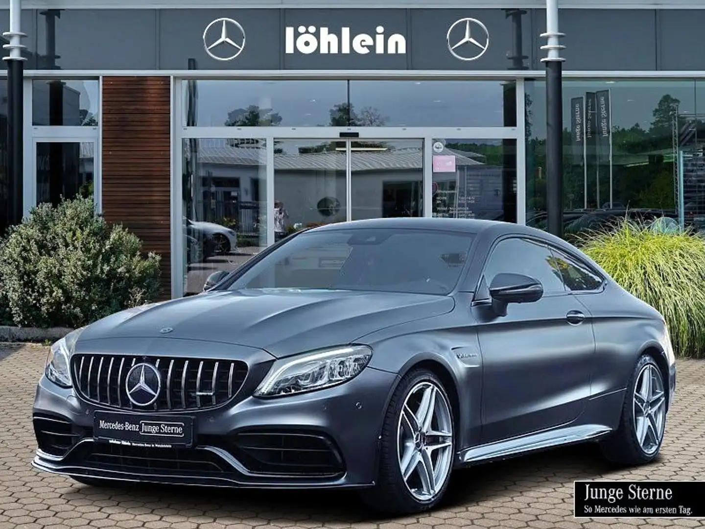 Mercedes-Benz C 63 AMG C 63 S AMG Coupé KERAMIK+AERO+PERF-SITZ+BURMESTE Grau - 2