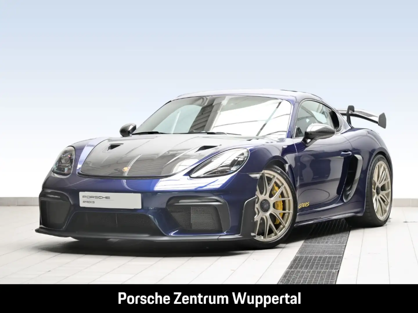 Porsche Cayman 718 GT4 RS Weissach-Paket Sportabgasanlage Niebieski - 1
