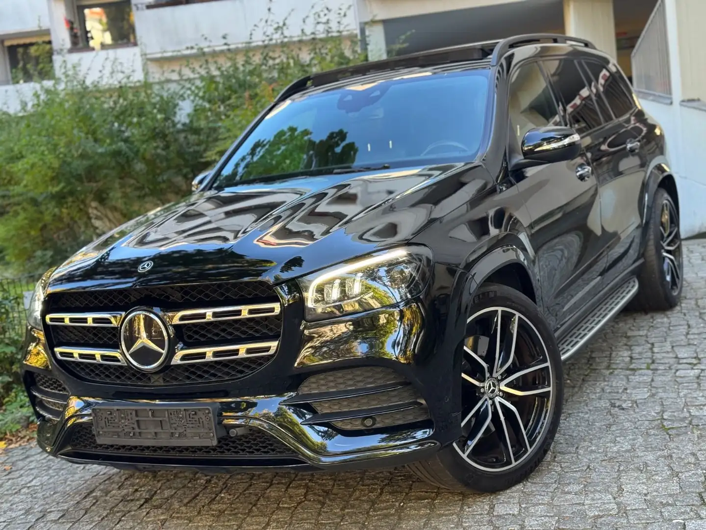 Mercedes-Benz GLS 400 d 4Matic AMG Line/MASS/HUD/ACC/PANO/BURM Schwarz - 1