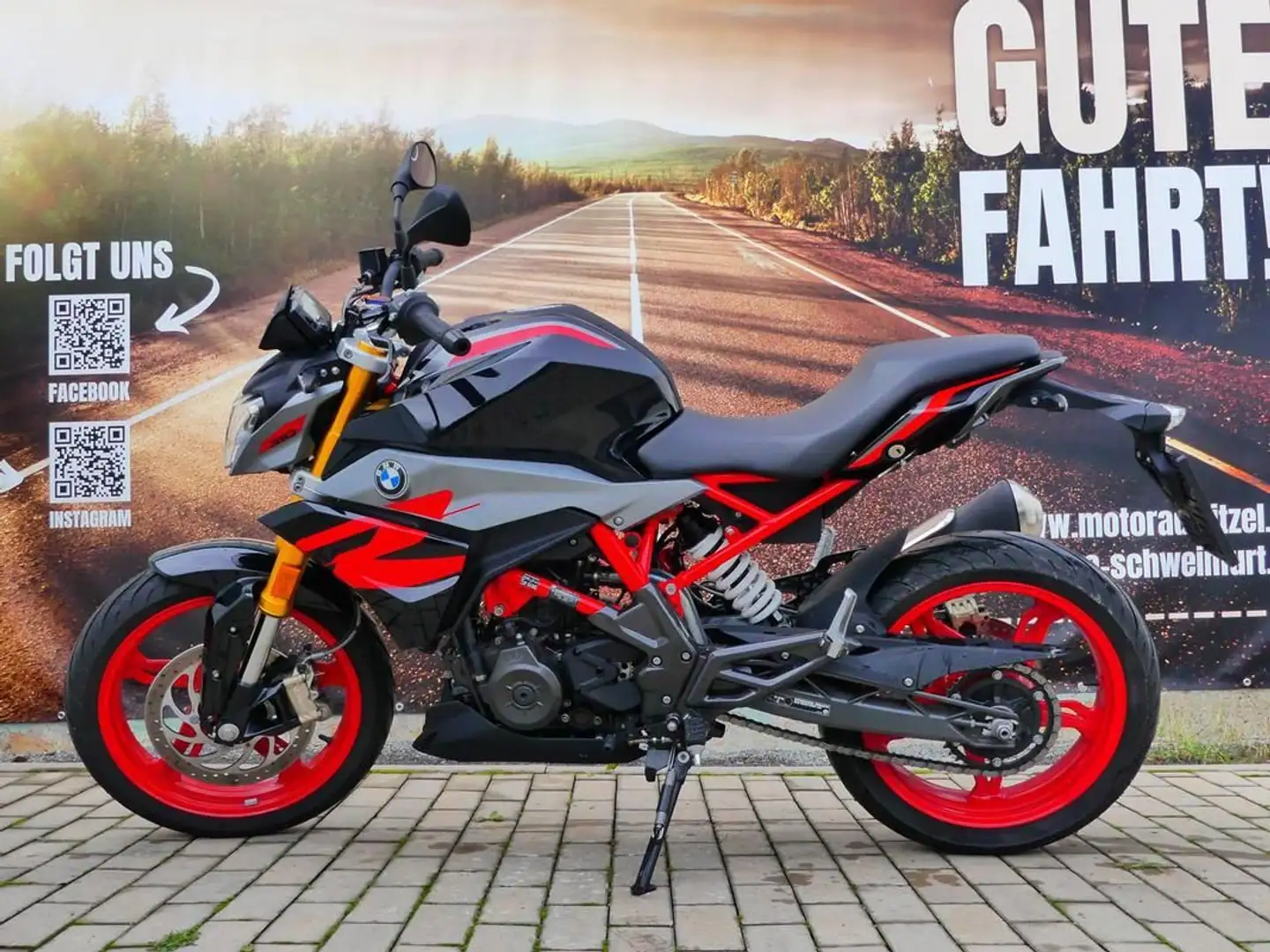 BMW G 310 R Style Sport incl. Oil Inclusive 5/50 Gri - 1