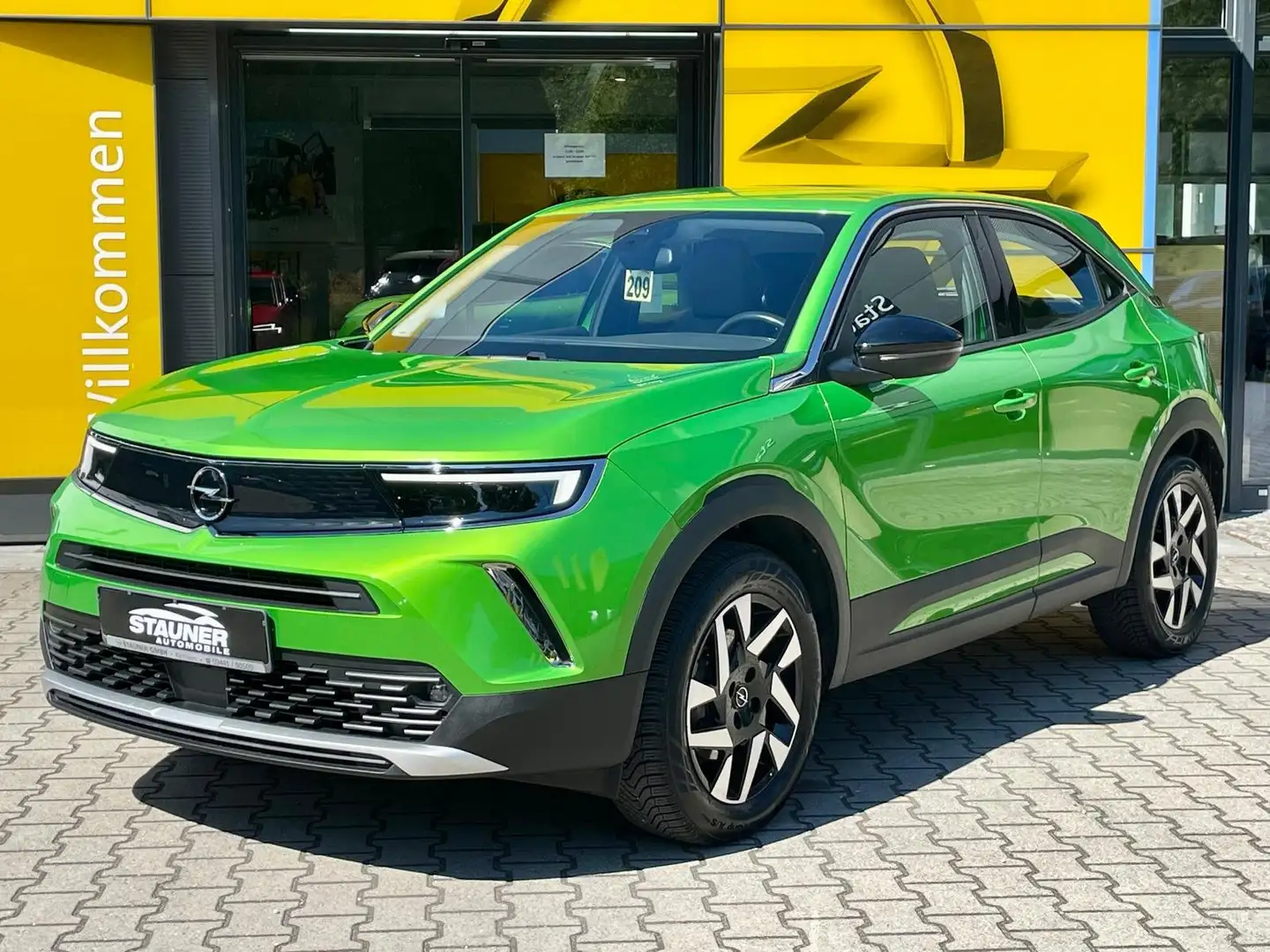 Opel Mokka e Elegance LED*180°KAMERA*CARPLAY*PDC*3 PHASIG Vert - 2