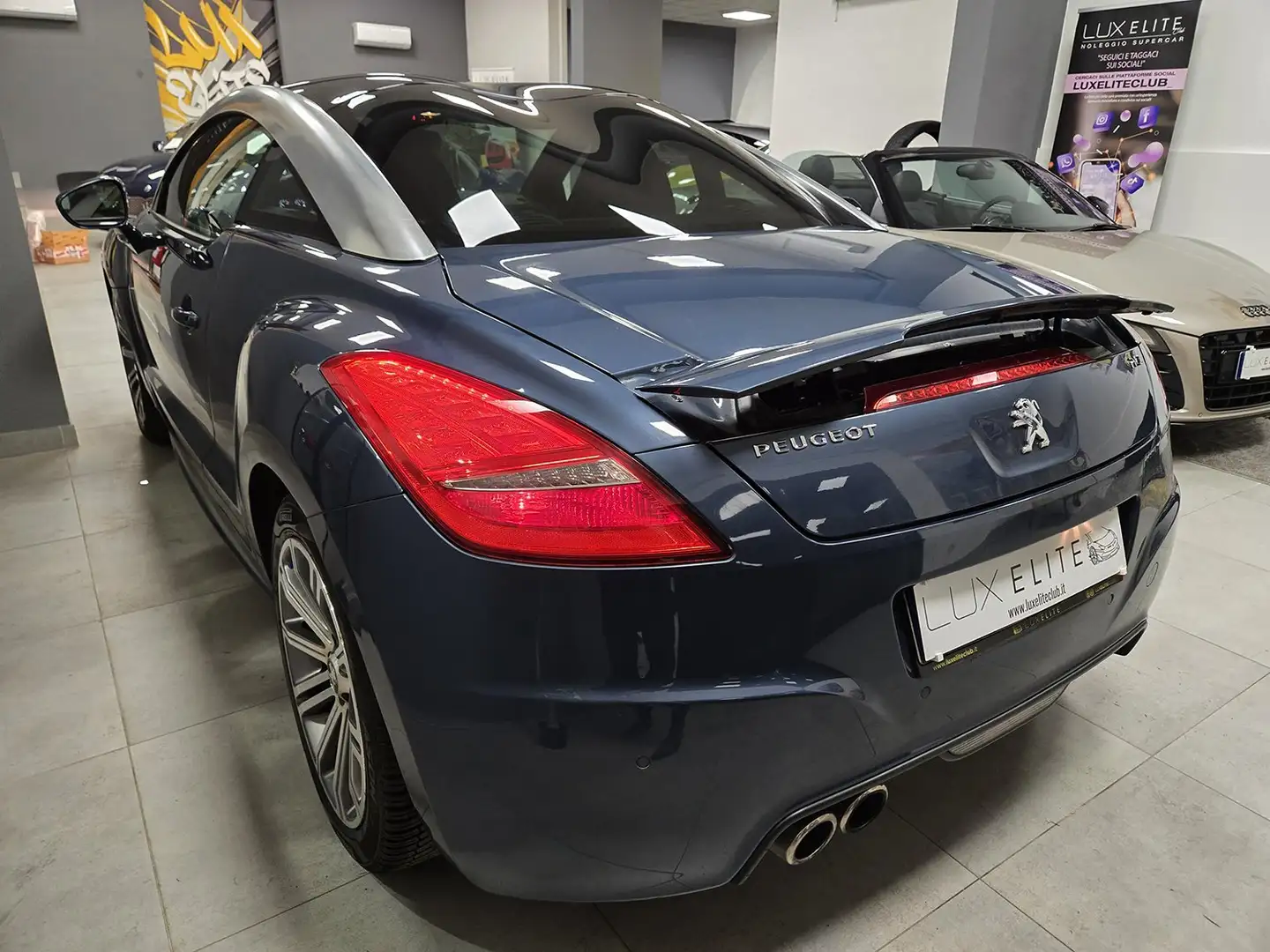 Peugeot RCZ Coupe 1.6 TURBO_BLU TUANAKE! TAGLIANDO OK! PIRELLI Modrá - 2