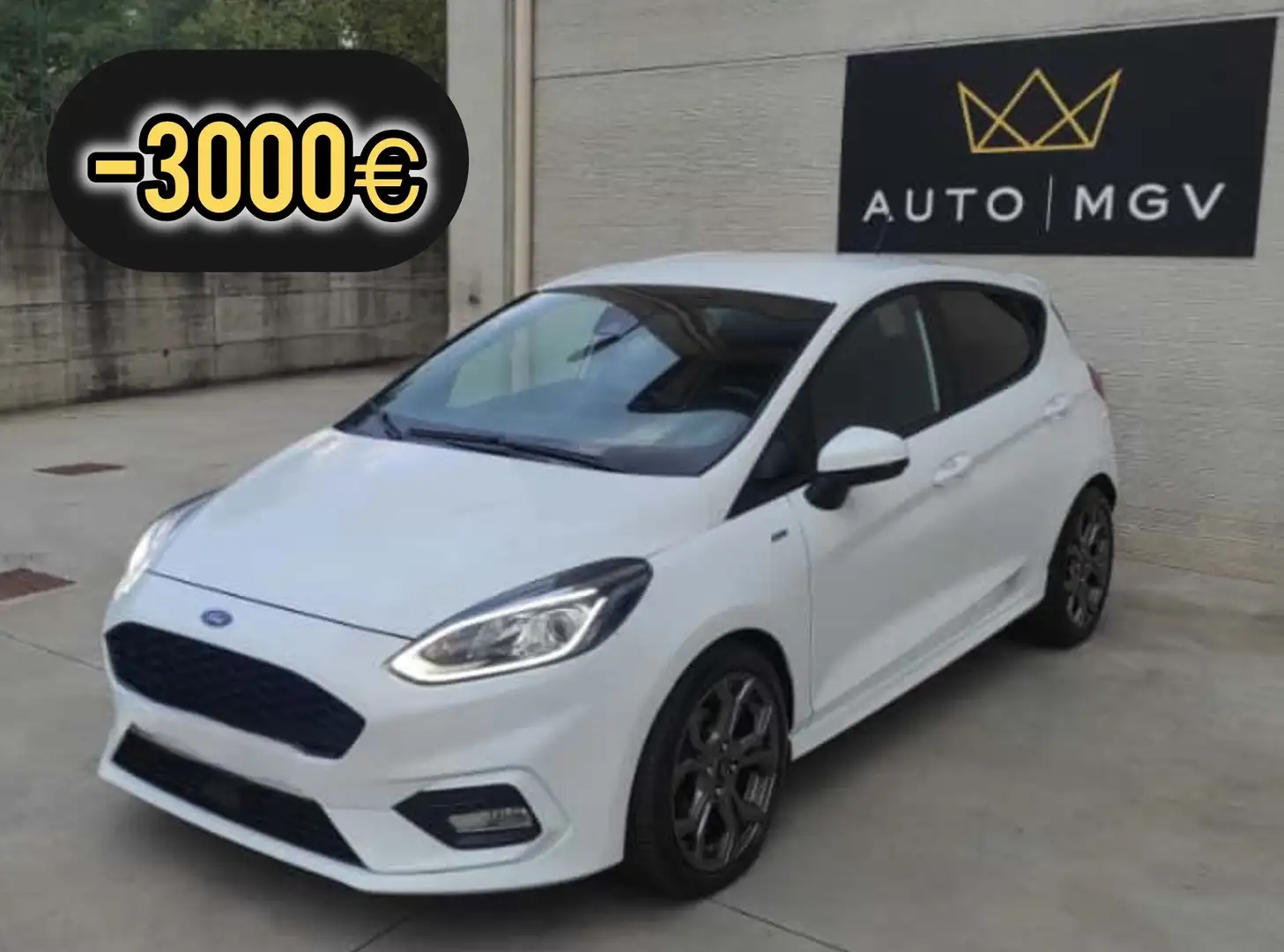 Ford Fiesta Fiesta VII 5p 1.0 ecoboost ST-Line s&s 100cv PROMO Weiß - 1