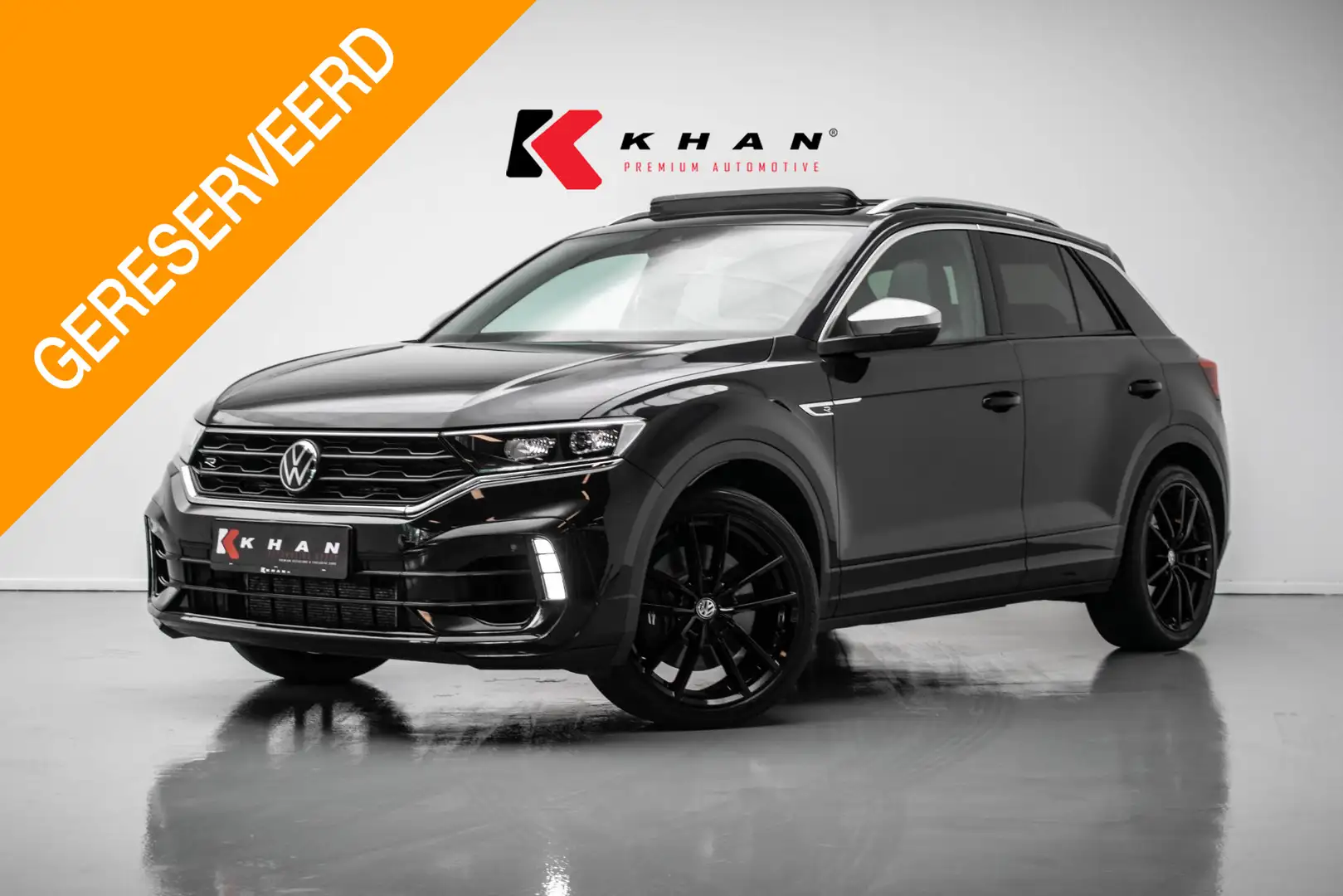 Volkswagen T-Roc 2.0 TSI 4Motion R |Pano|Akrapovic|Leder|Beats| Zwart - 1