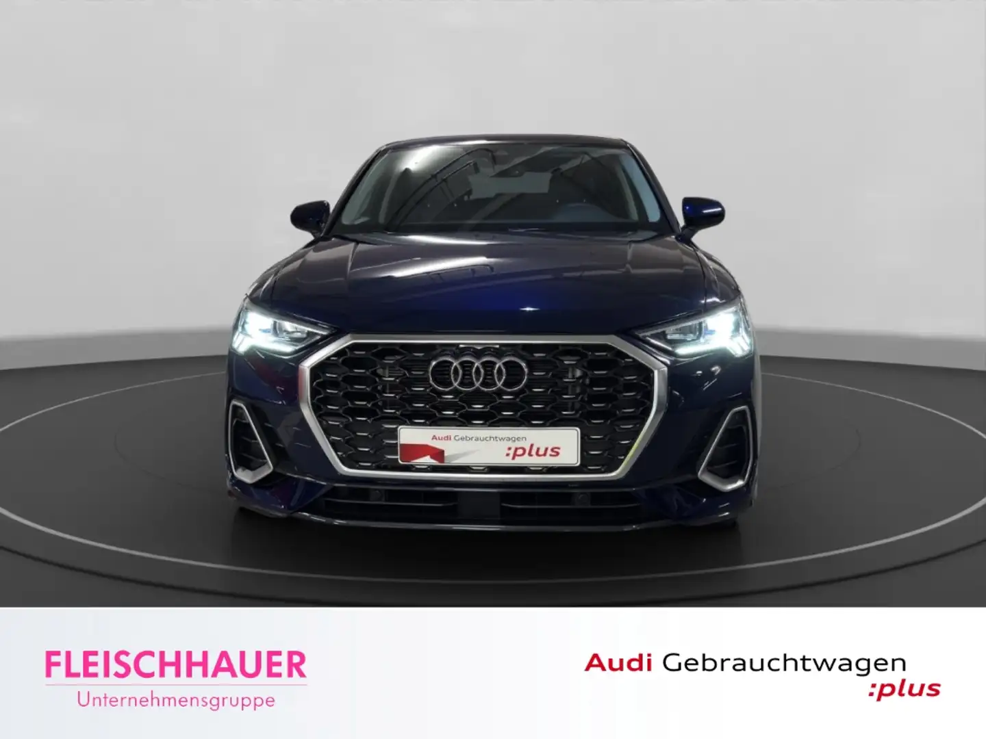 Audi Q3 Sportback 35 TDI S line 2.0 Navi+LED+AHK+Kamera+AC Blau - 2