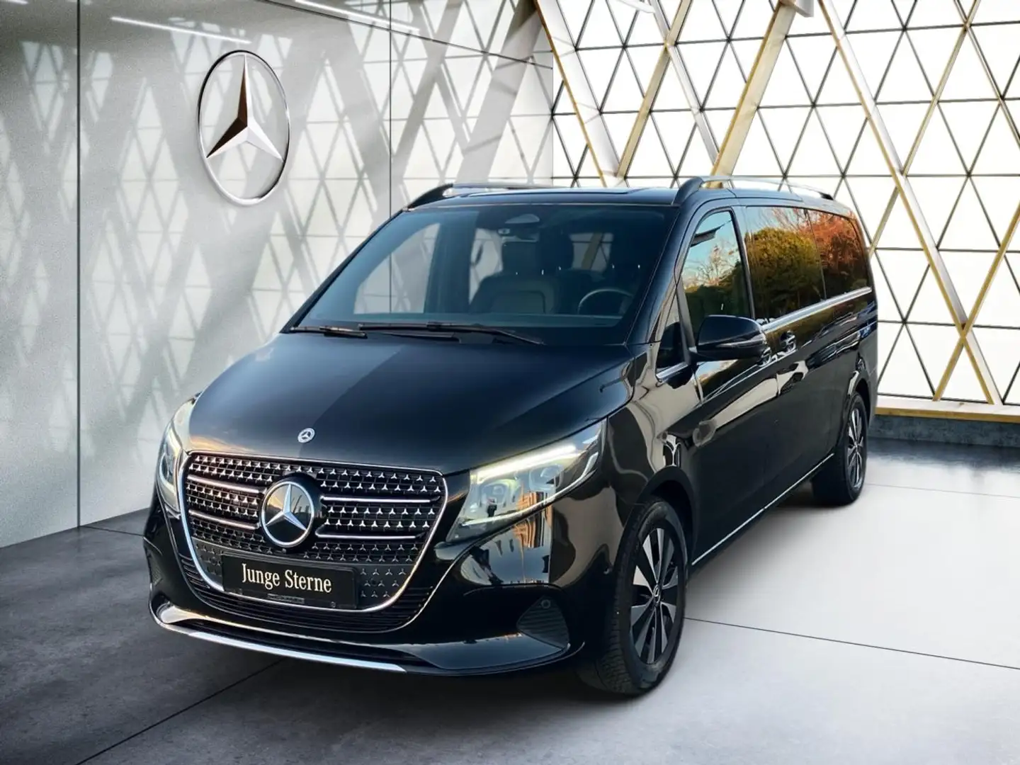 Mercedes-Benz V 300 d AVANTGARDE Extralang 360°StdHz*Easy-Pack Schwarz - 1