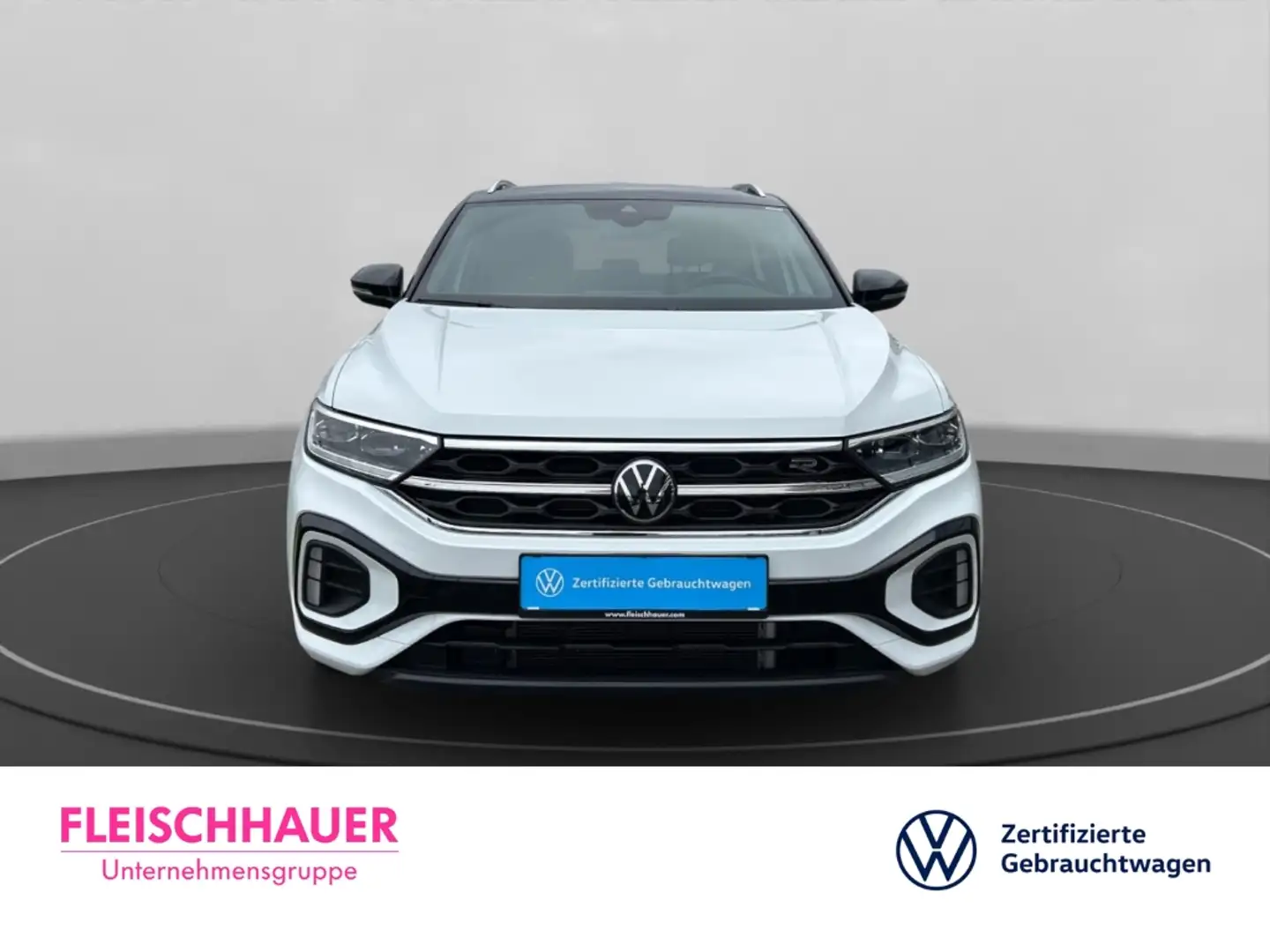 Volkswagen T-Roc R-Line 1.5 DSG+AHK+SHZ+ACC+LED Weiß - 2