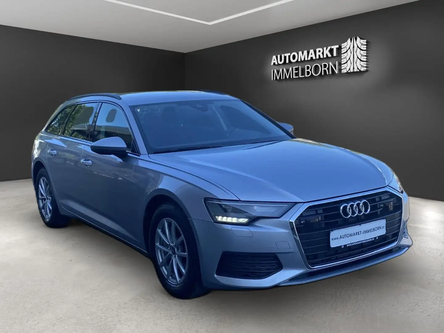 Audi A6 45 TFSI STHZG*HUD*Virtual*Kamera*LED*NaviMMI Silber - 1