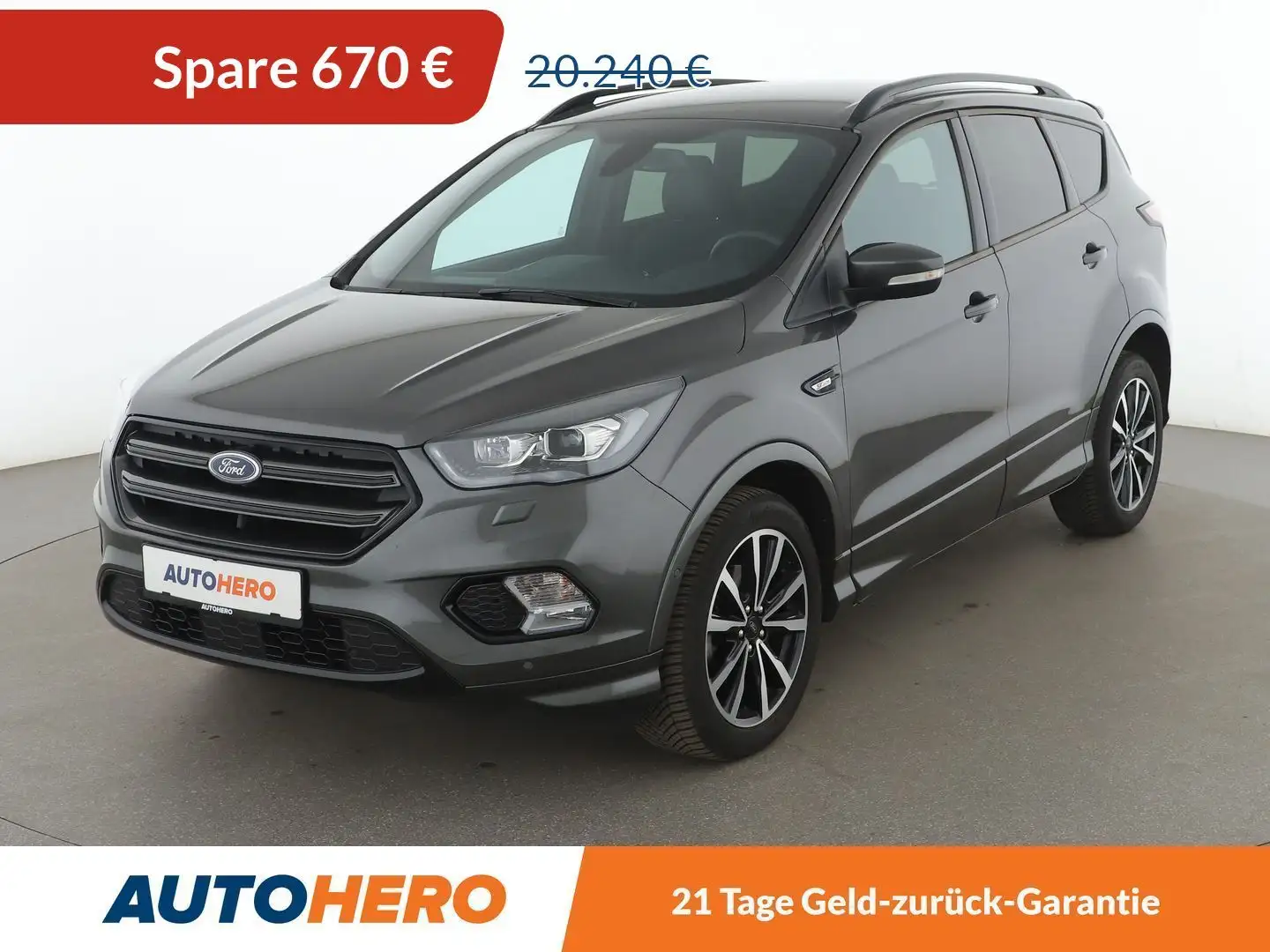 Ford Kuga 1.5 EcoBoost ST-Line *NAVI*TEMPO*LIM*PDC*SHZ*ALU* Schwarz - 1