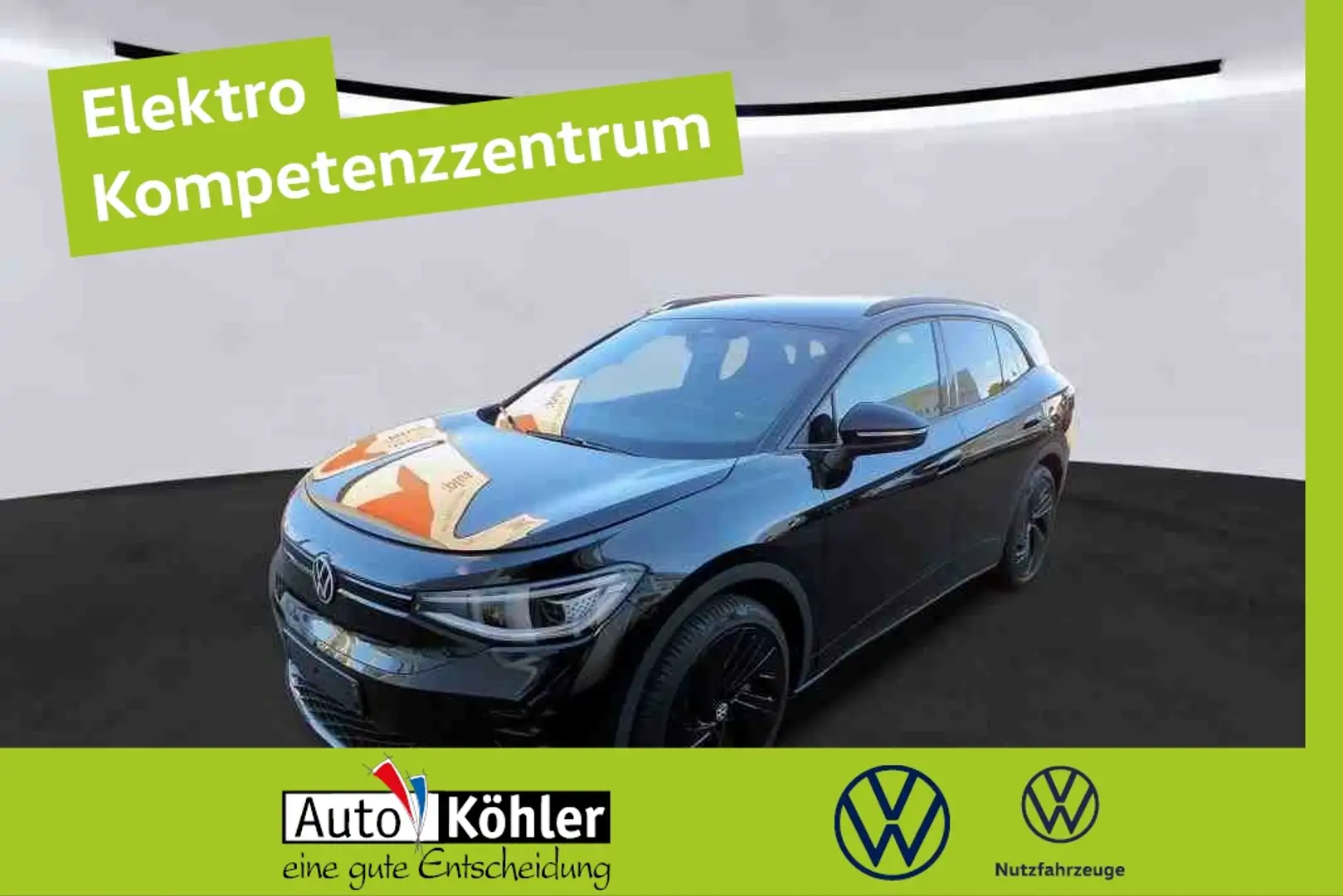 Volkswagen ID.4 GTX Matrix/CCS/CarPlay/ACC/AHK/LED/HUD/Navi Schwarz - 1