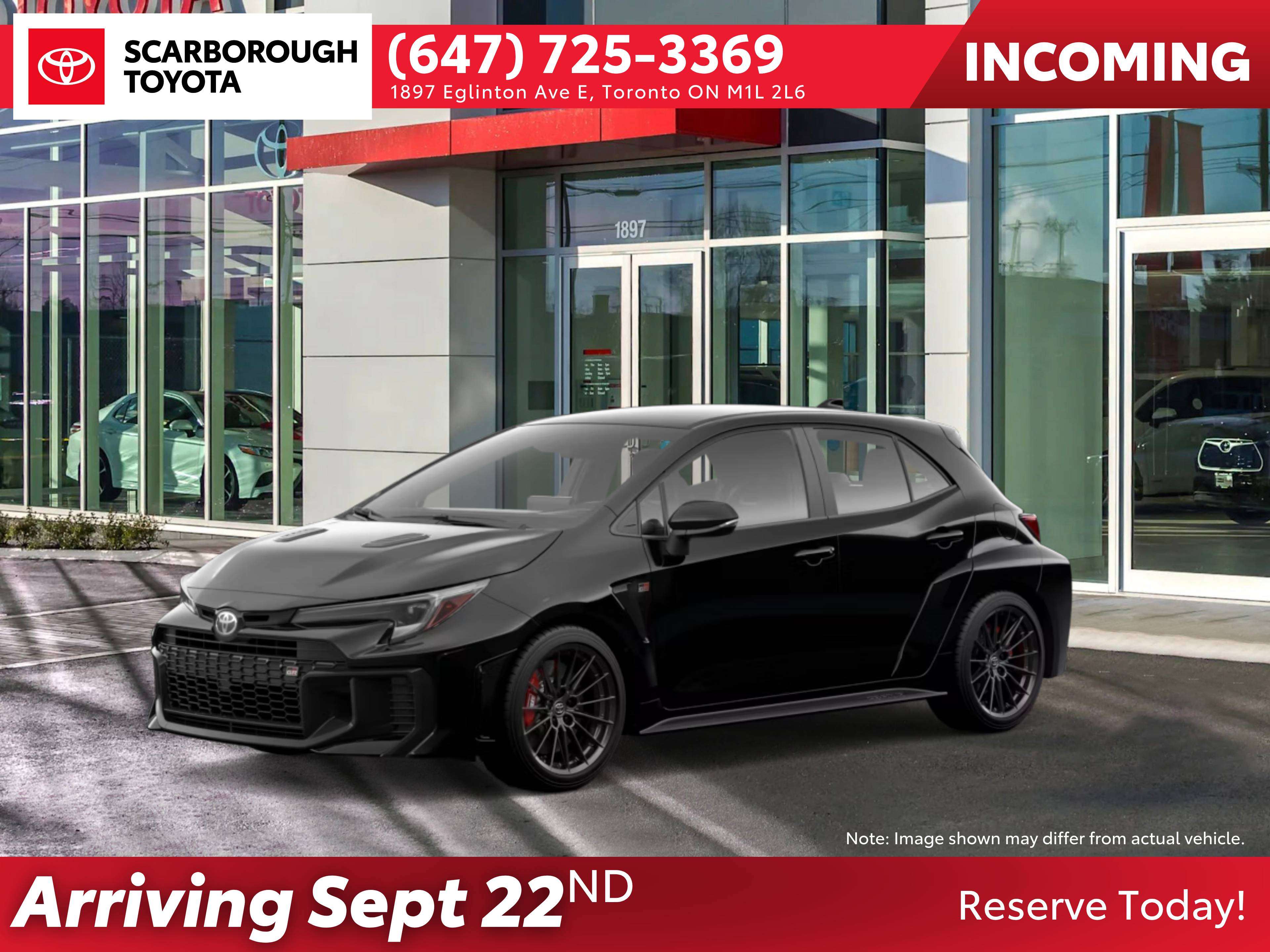 Black 2026 Toyota GR Corolla Manual