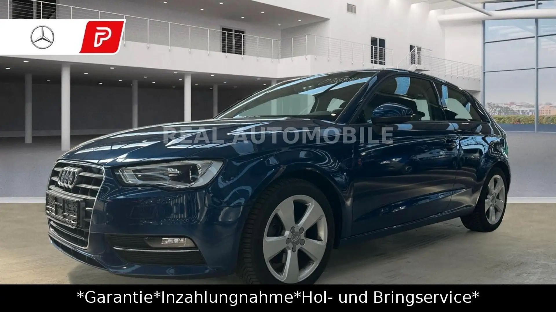 Audi A3 ambition AUTOMATIK *TÜV 10-2026*SCHECKHEFT* Blauw - 1