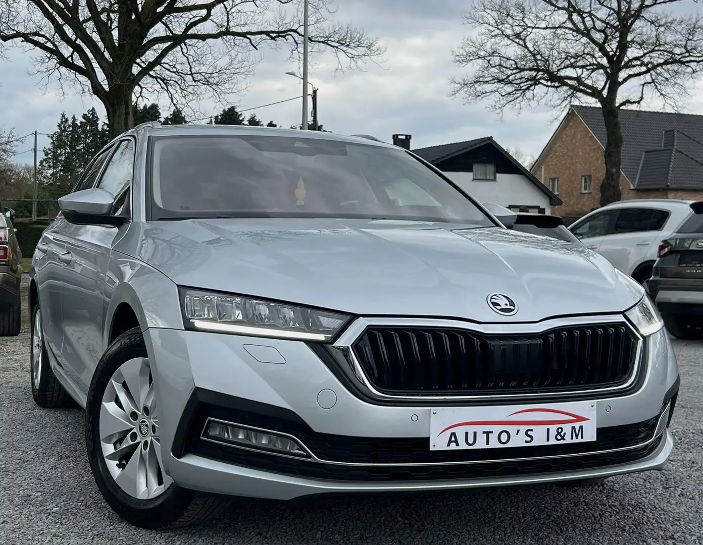 Skoda Octavia SW 2.0TDi 2022 DSG 89Dkm Lijnass. Camera Garantie! Gris - 2