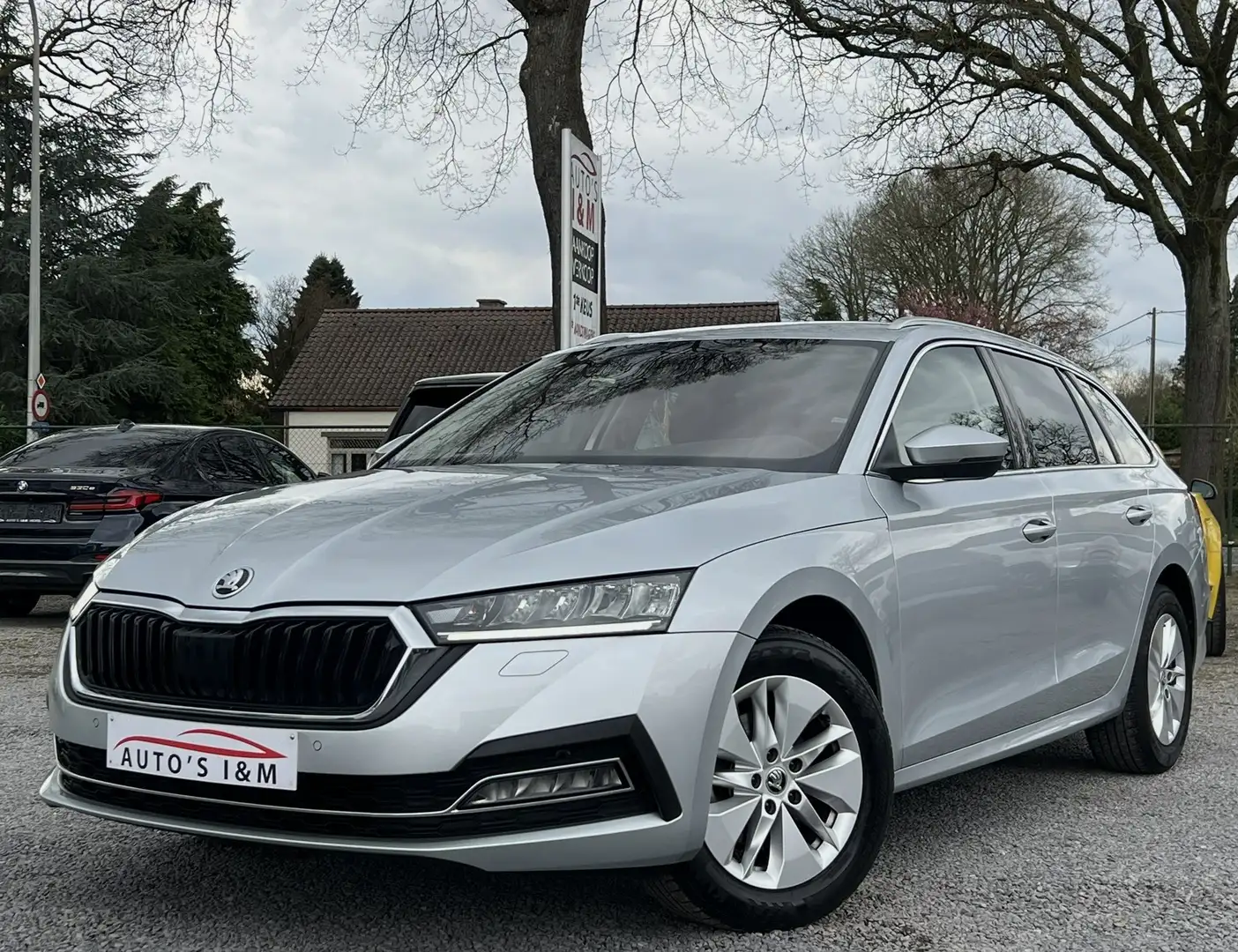 Skoda Octavia SW 2.0TDi 2022 DSG 89Dkm Lijnass. Camera Garantie! Gris - 1