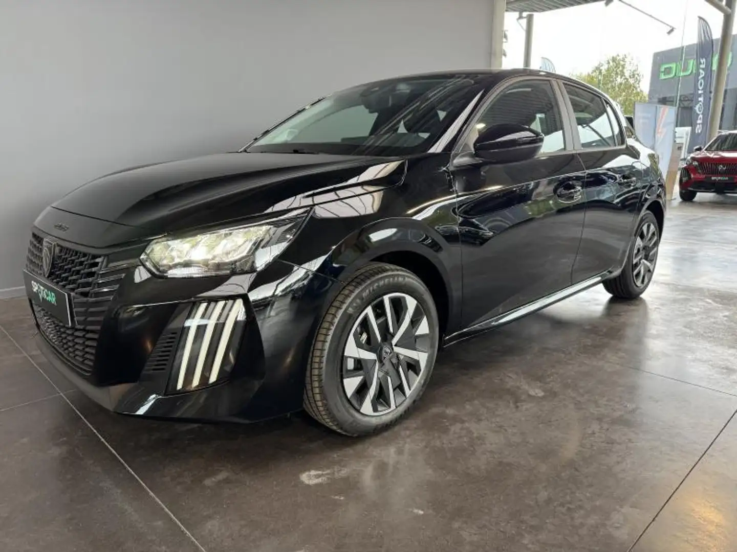 Peugeot 208 Style Hybrid 110 eDSC6 Zwart - 1