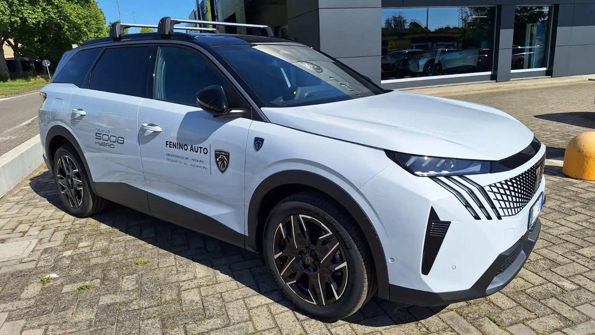 Peugeot 5008 hybrid GT 145cv e-dcs6 (I-Move) Km0 Blanc - 1