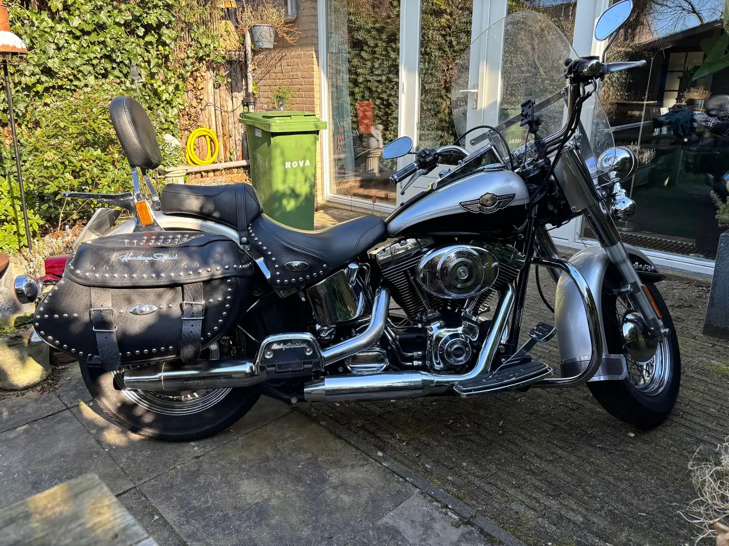 Harley-Davidson Heritage Softail 100th Anniversary Edition Argintiu - 2