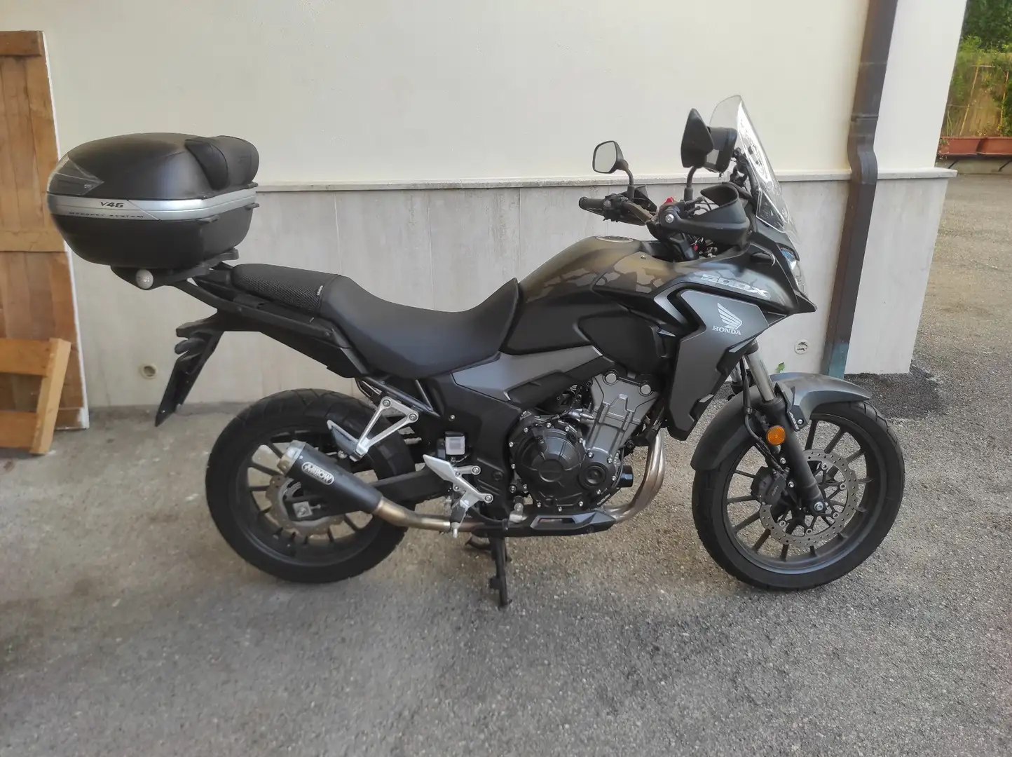 Honda CBX 500 CB500X con terminale Arrow Negro - 2
