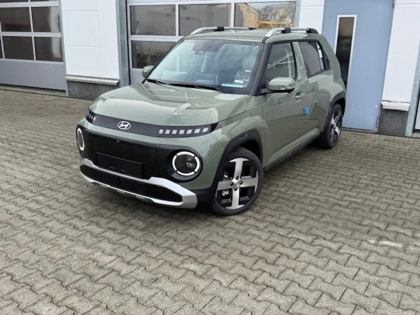 Hyundai Inster 49kWh PRIME 360°+SCHIEBEDACH+ SOFORT Zielony - 1